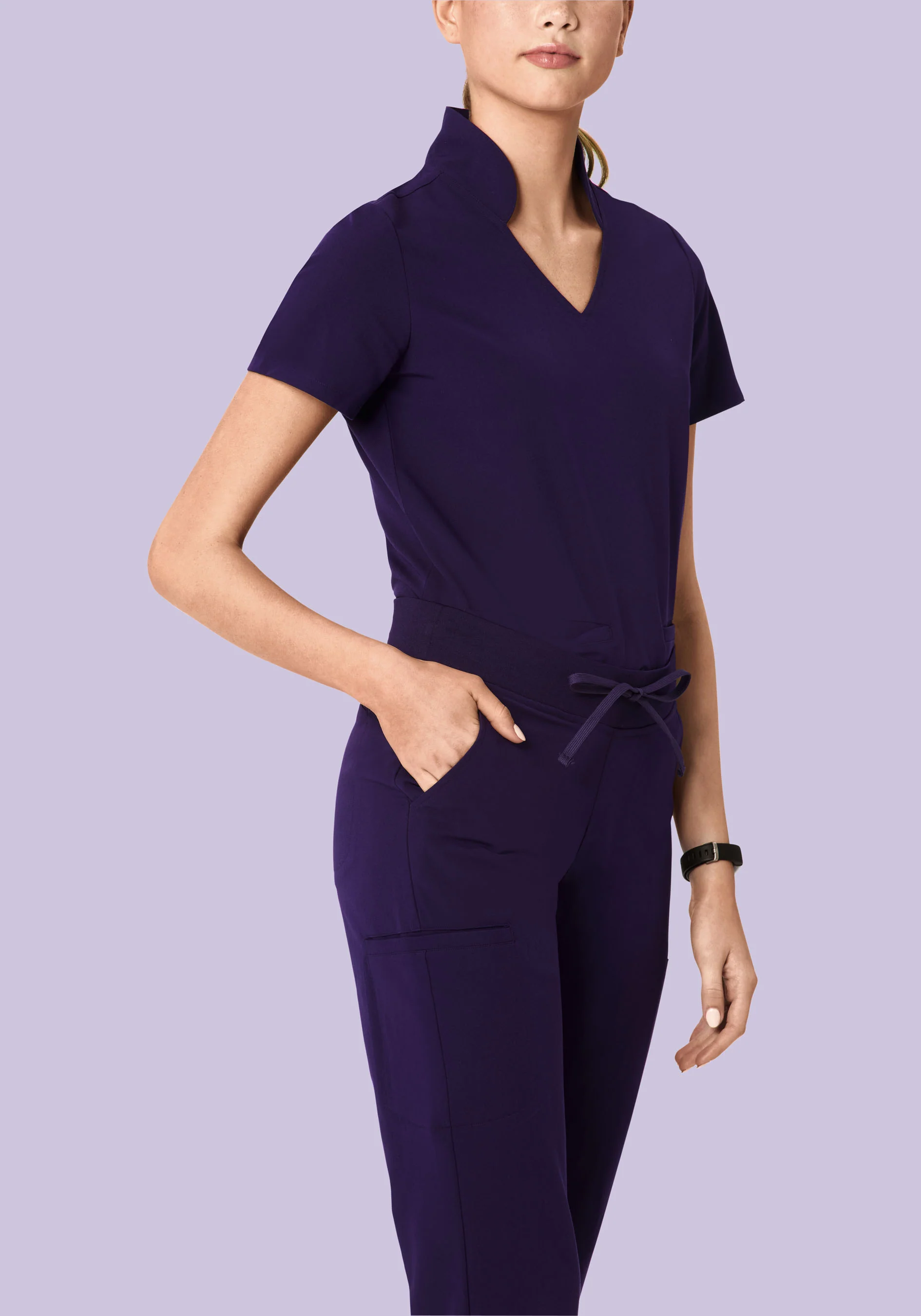 11 Pocket Joggers Eggplant - Image 3