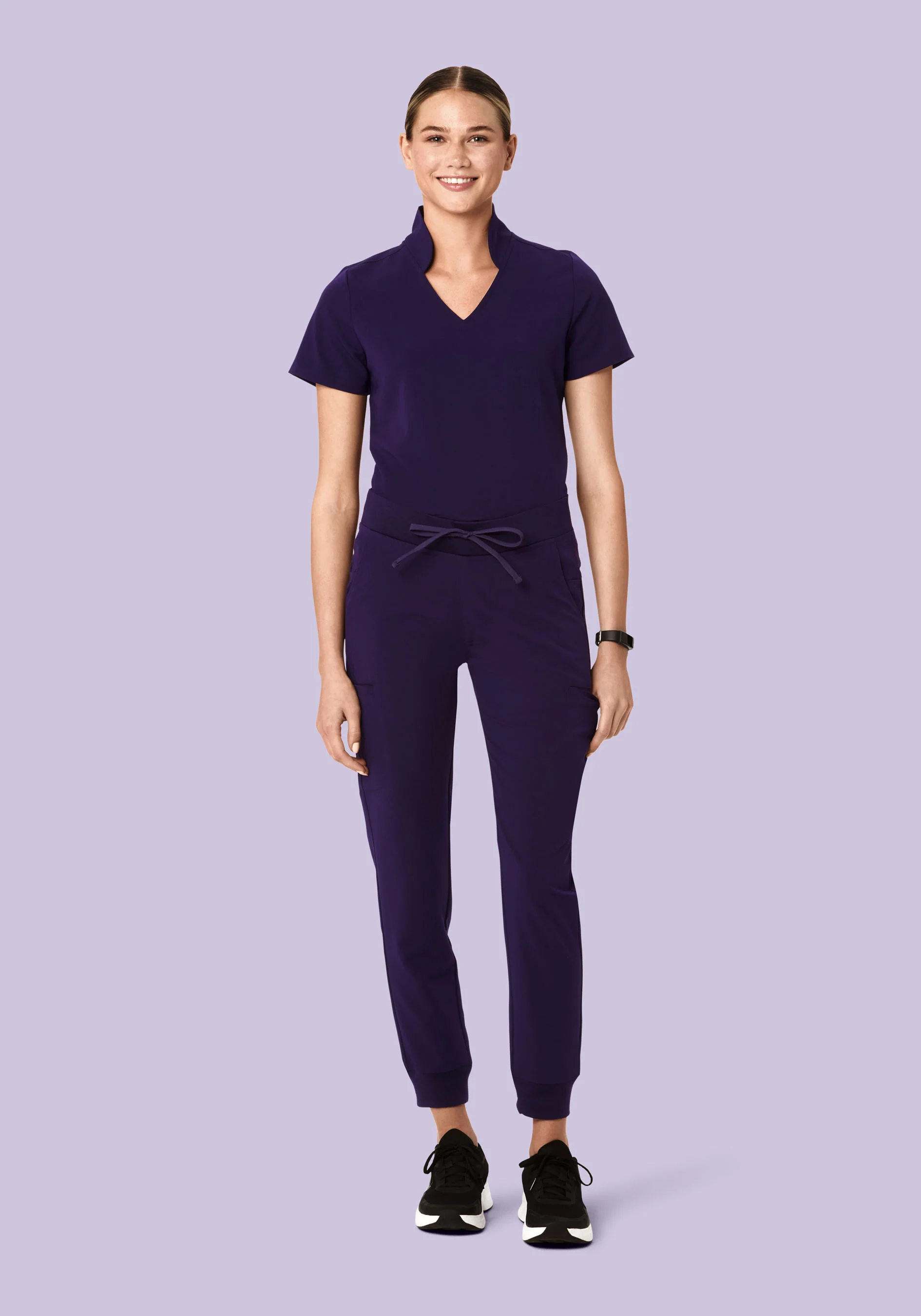 11 Pocket Joggers Eggplant - Image 4