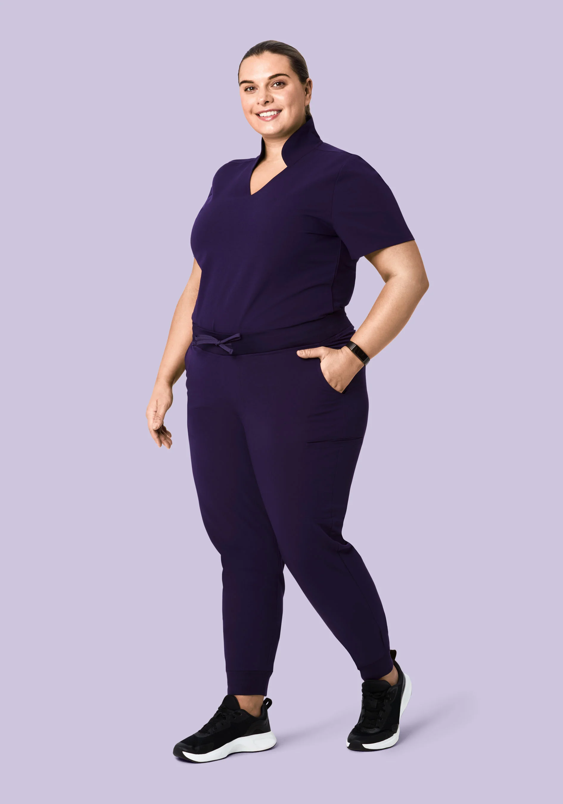 11 Pocket Joggers Eggplant - Image 7