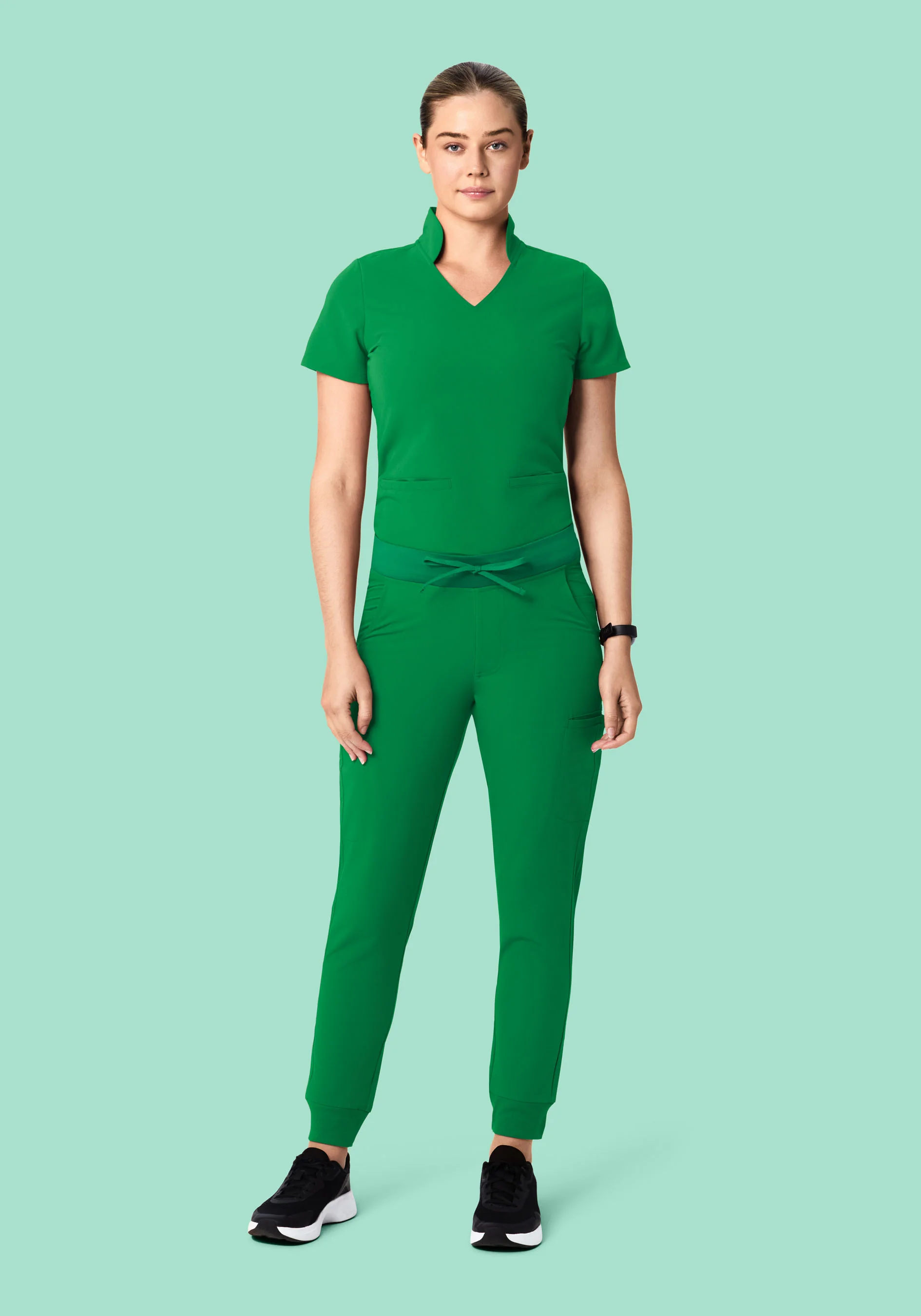 11 Pocket Joggers Emerald - Image 2