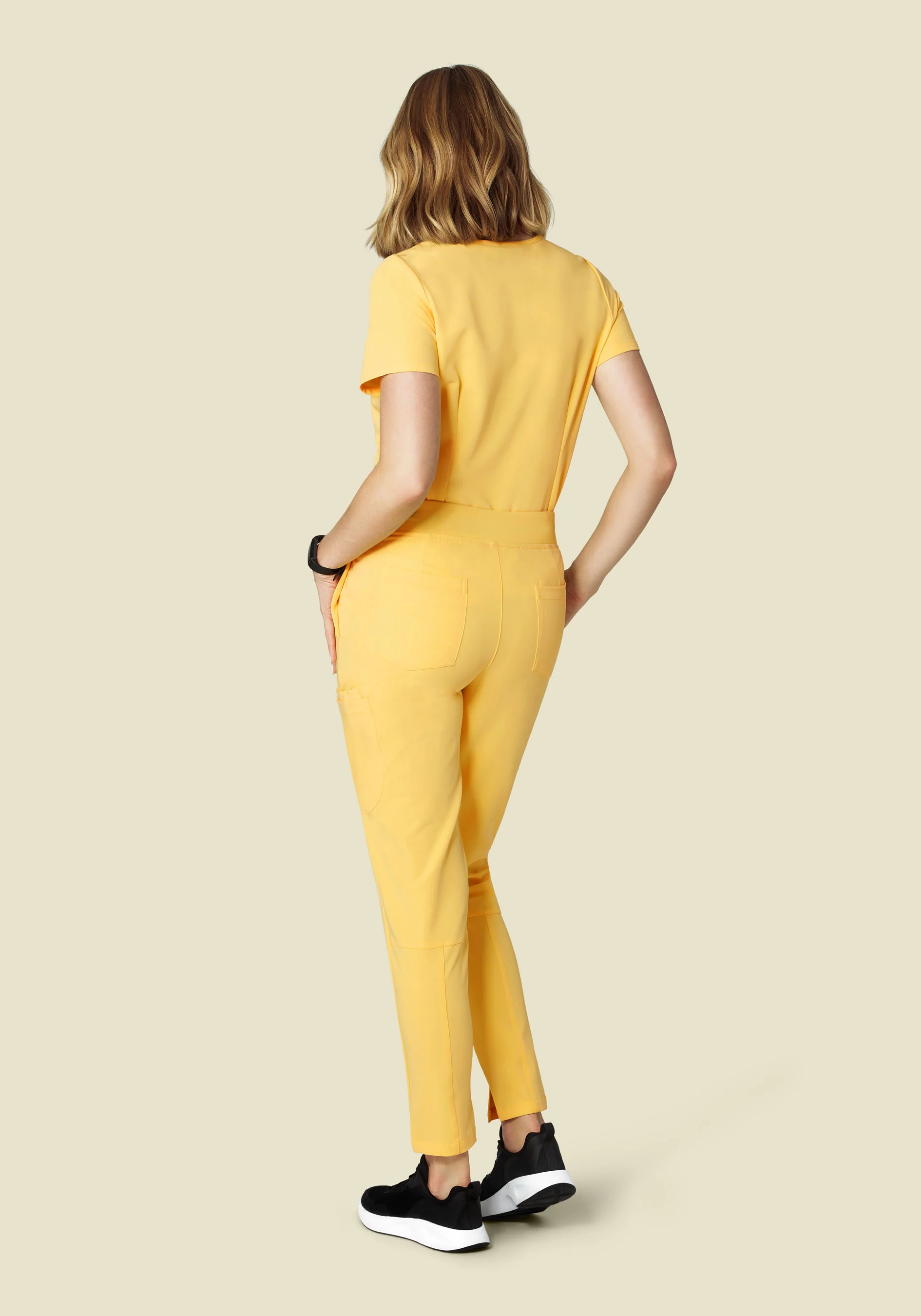 6 Pocket Slim Pants Lemonade - Image 4
