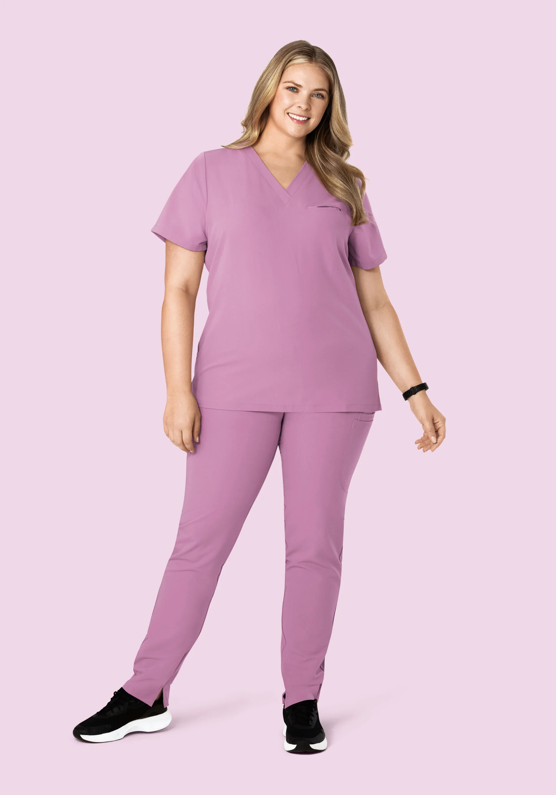 6 Pocket Slim Pants Lilac - Image 6