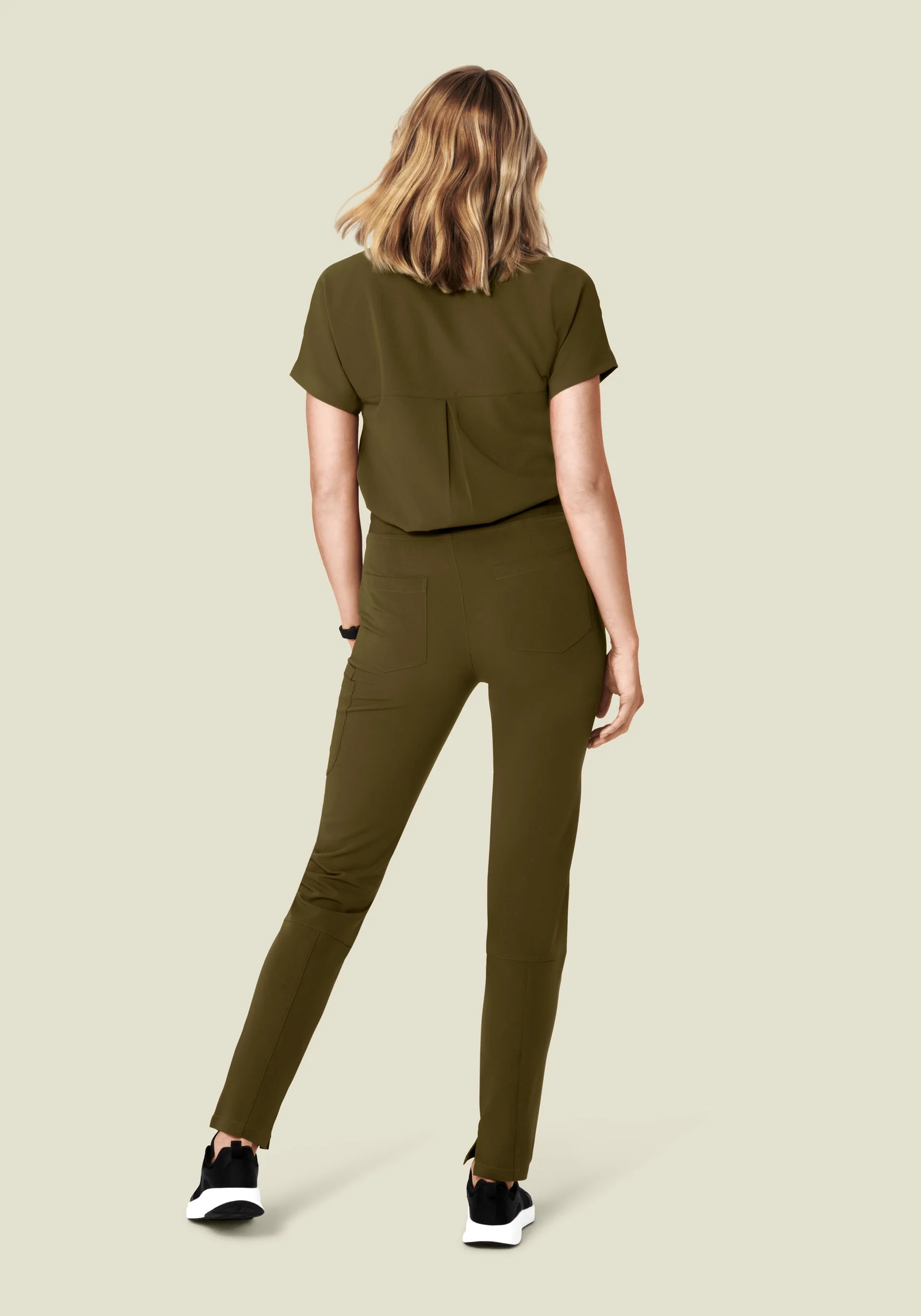 6 Pocket Slim Pants Manzanilla - Image 5