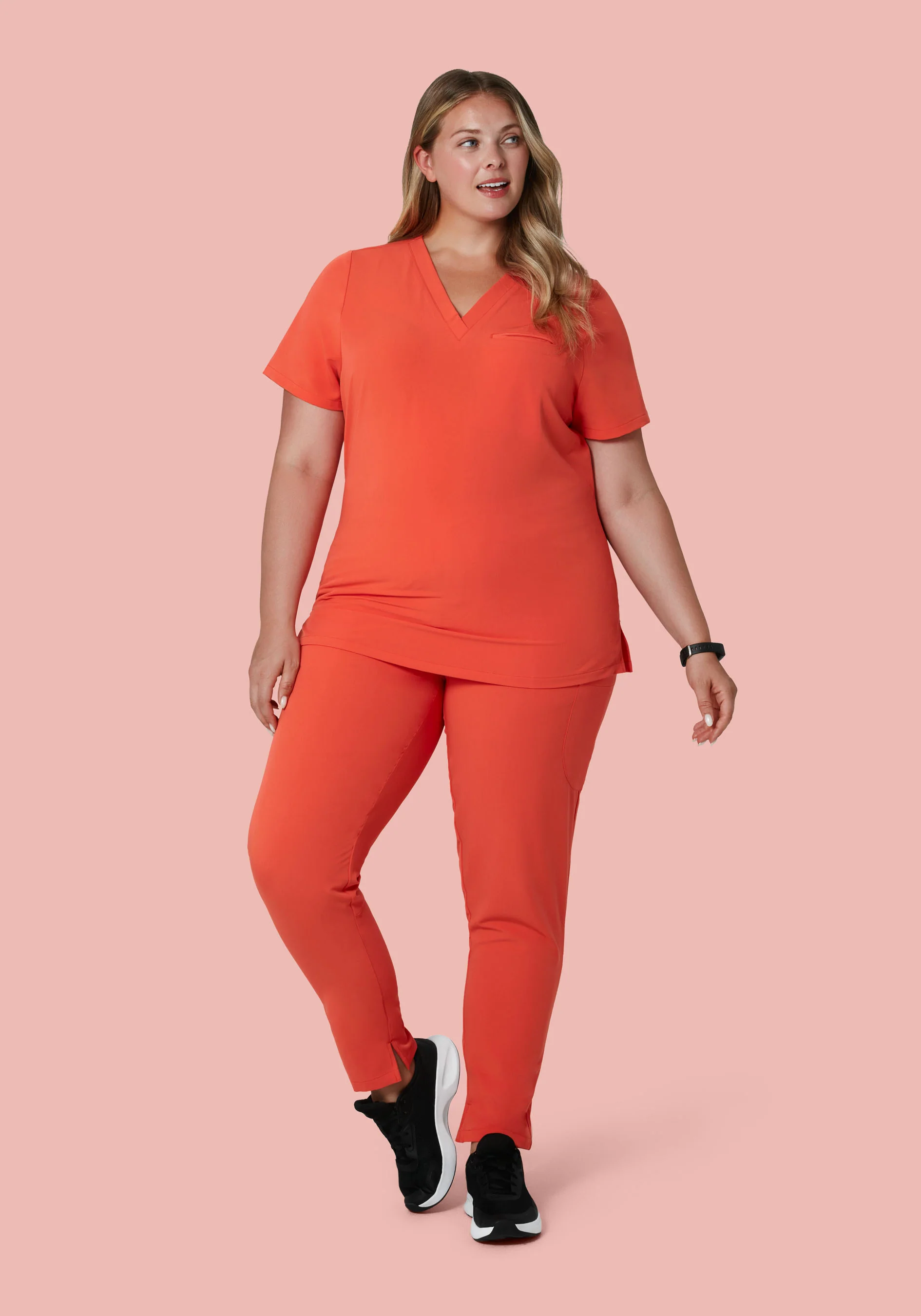6 Pocket Slim Pants Terracotta - Image 6