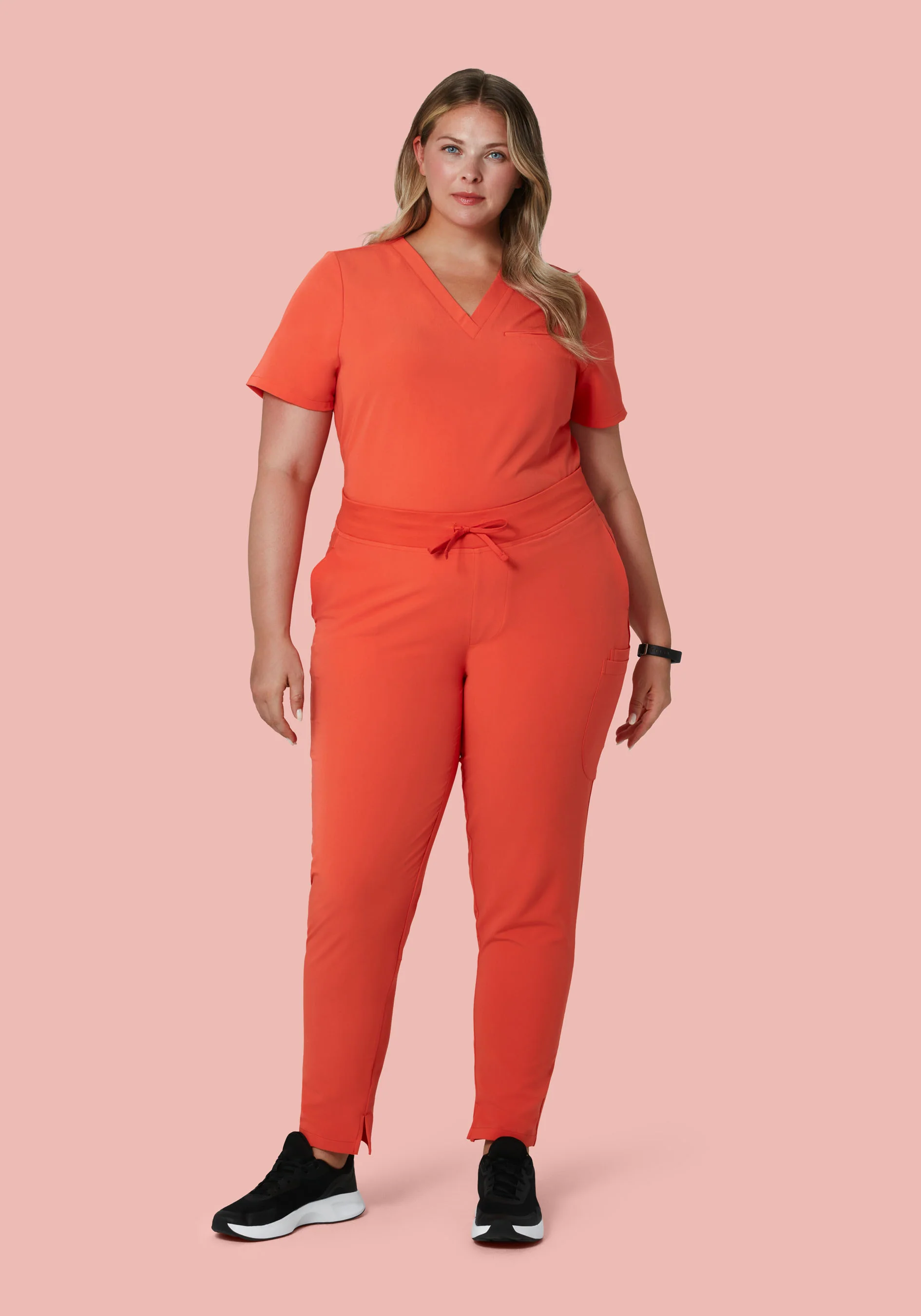6 Pocket Slim Pants Terracotta - Image 7