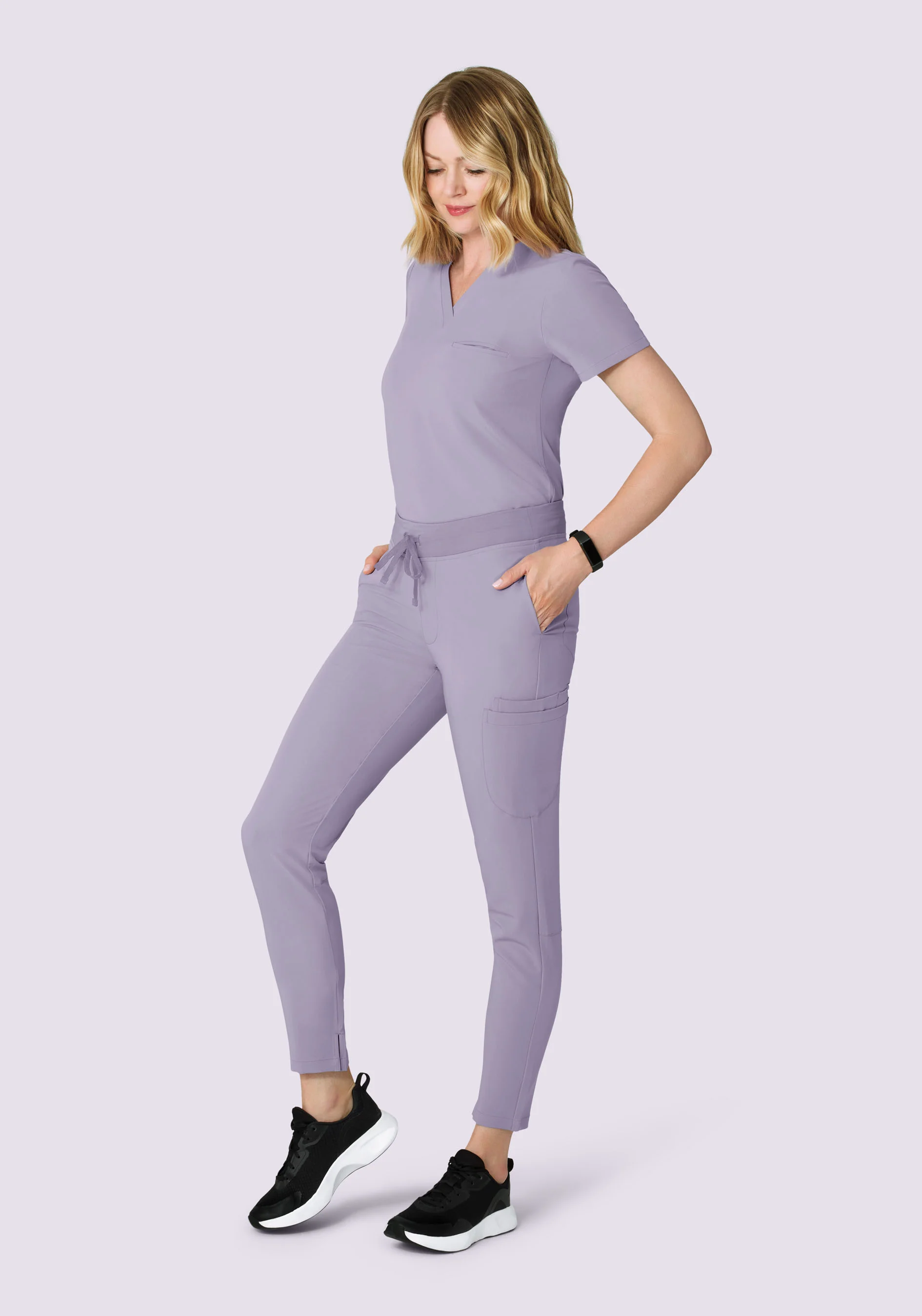 6 Pocket Slim Pants Ube - Image 2