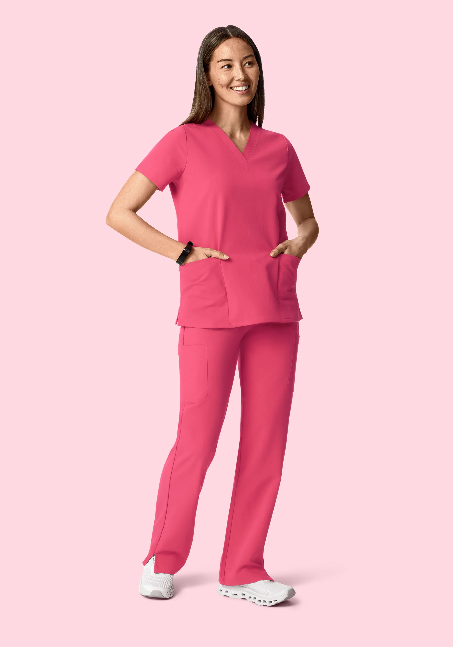 6 Pocket Top Carmine - Image 3