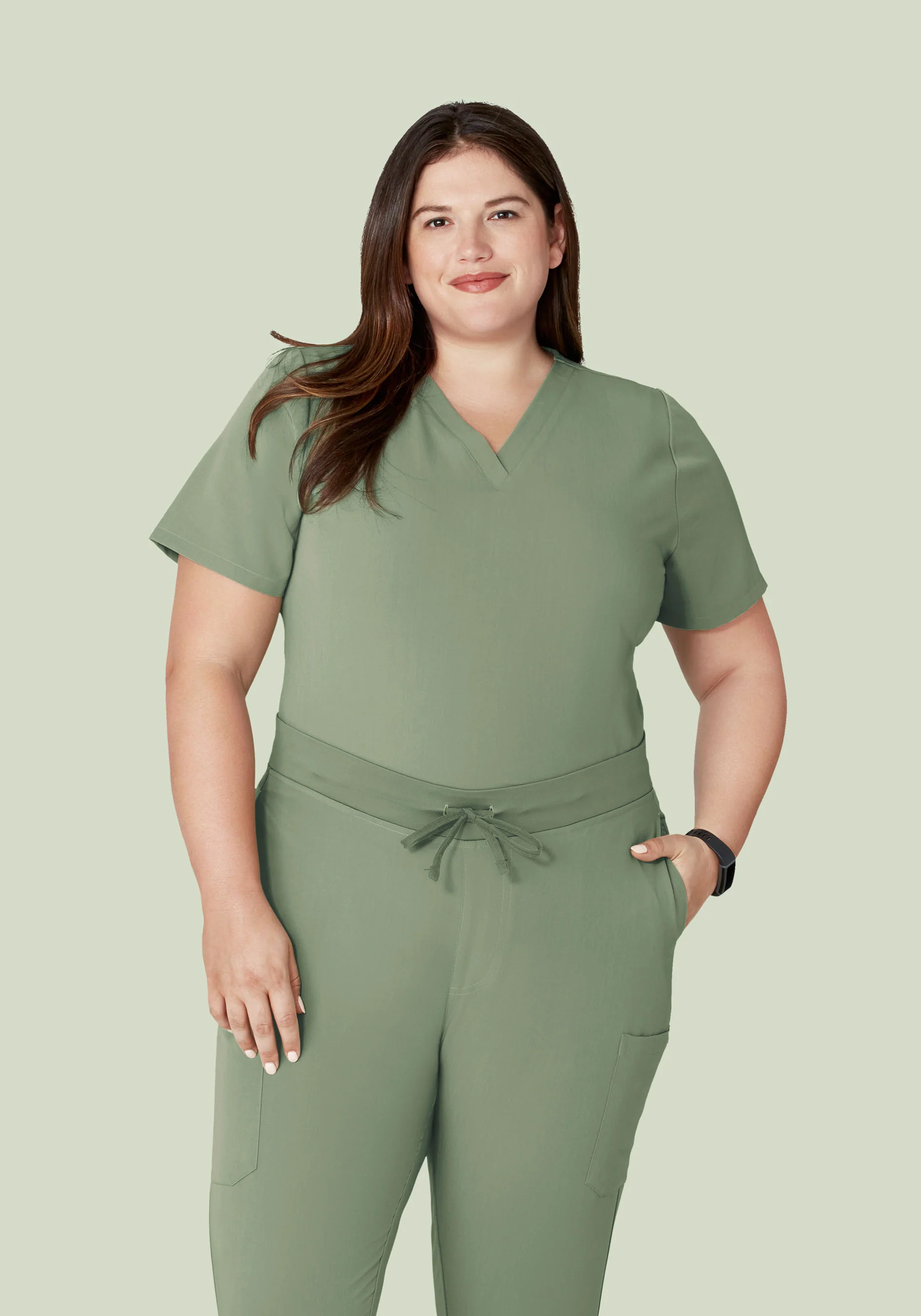 6 Pocket Top Cool Sage - Image 6