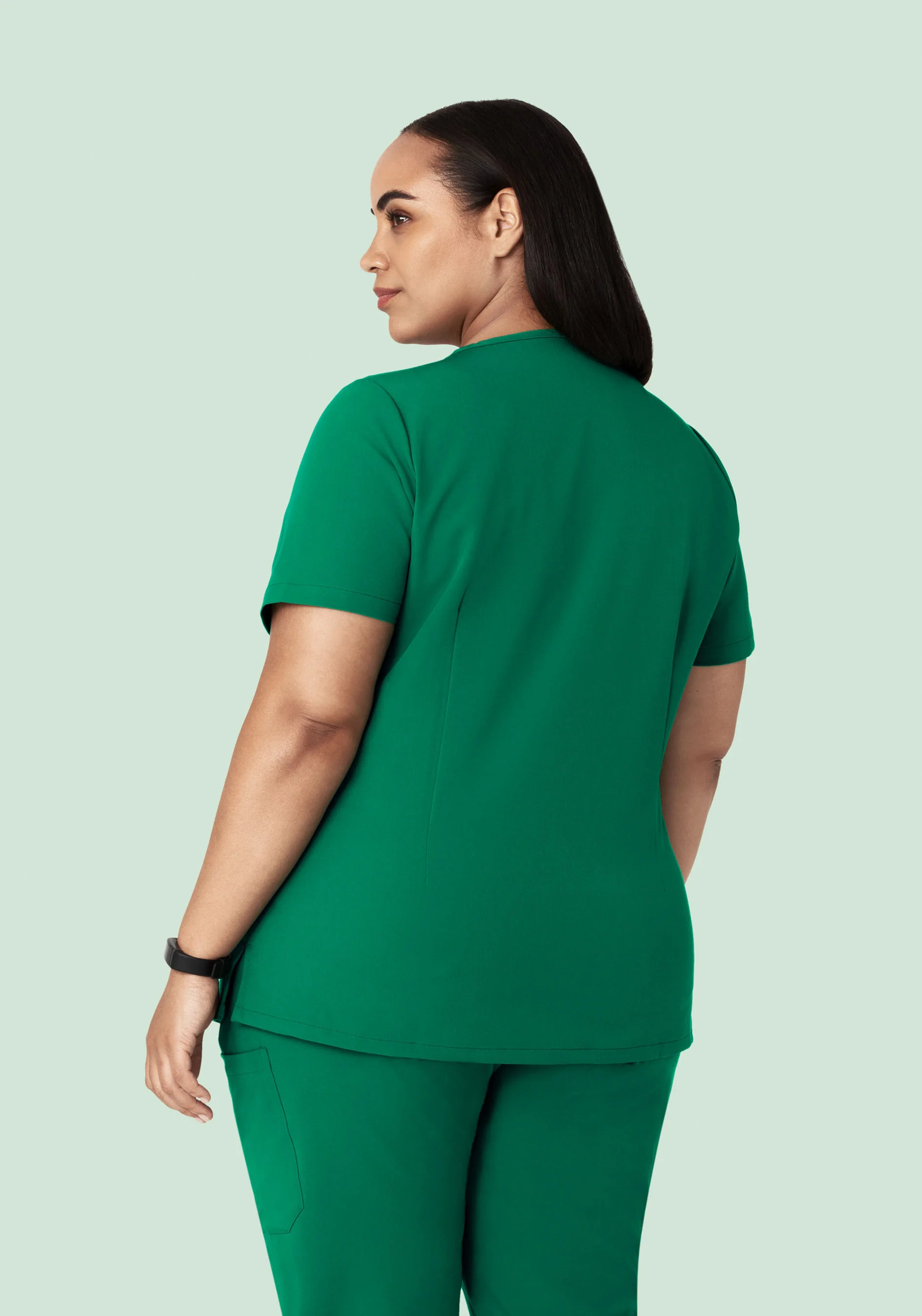 6 Pocket Top Envy Green - Image 7