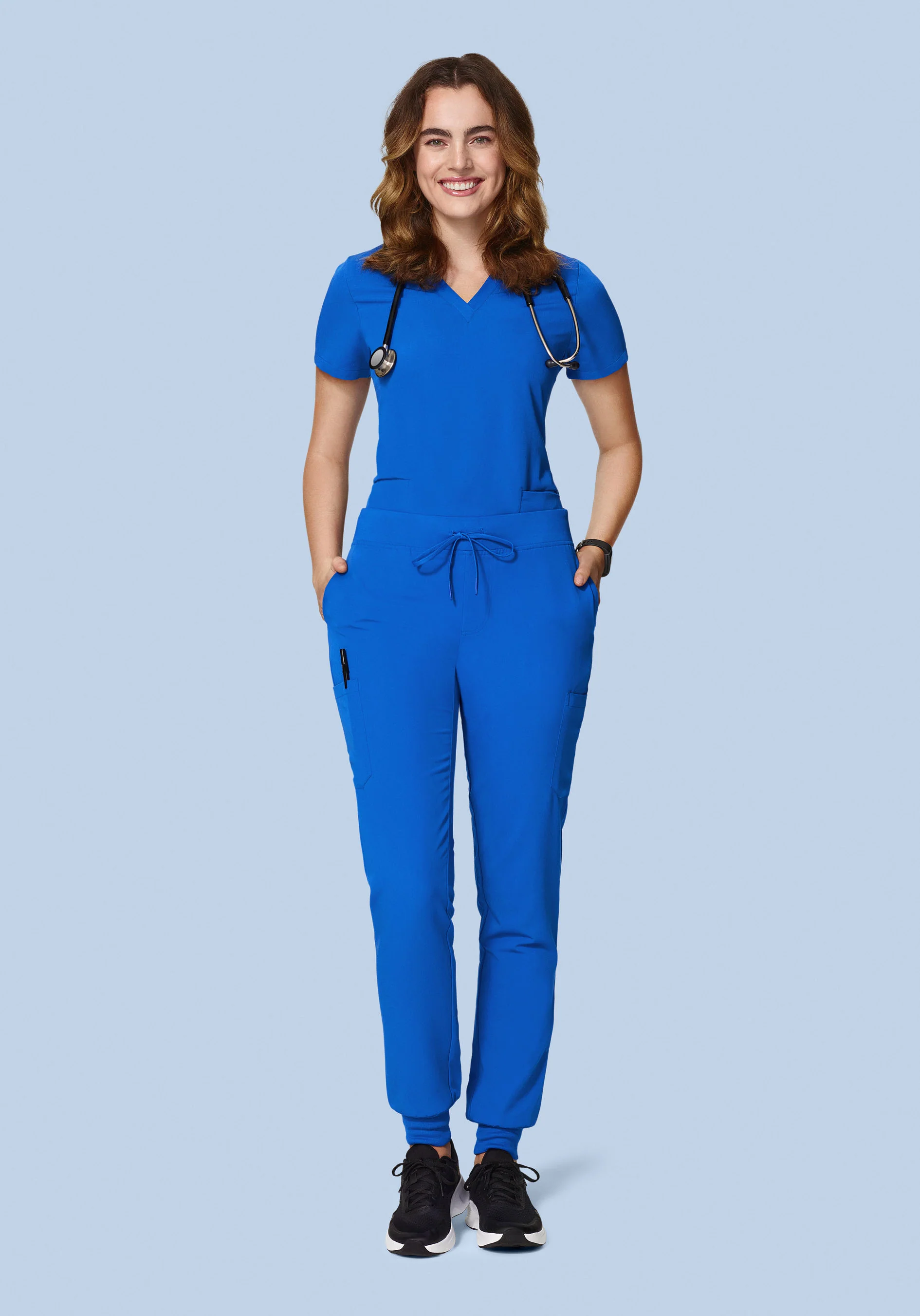 6 Pocket Top Royal Blue - Image 3