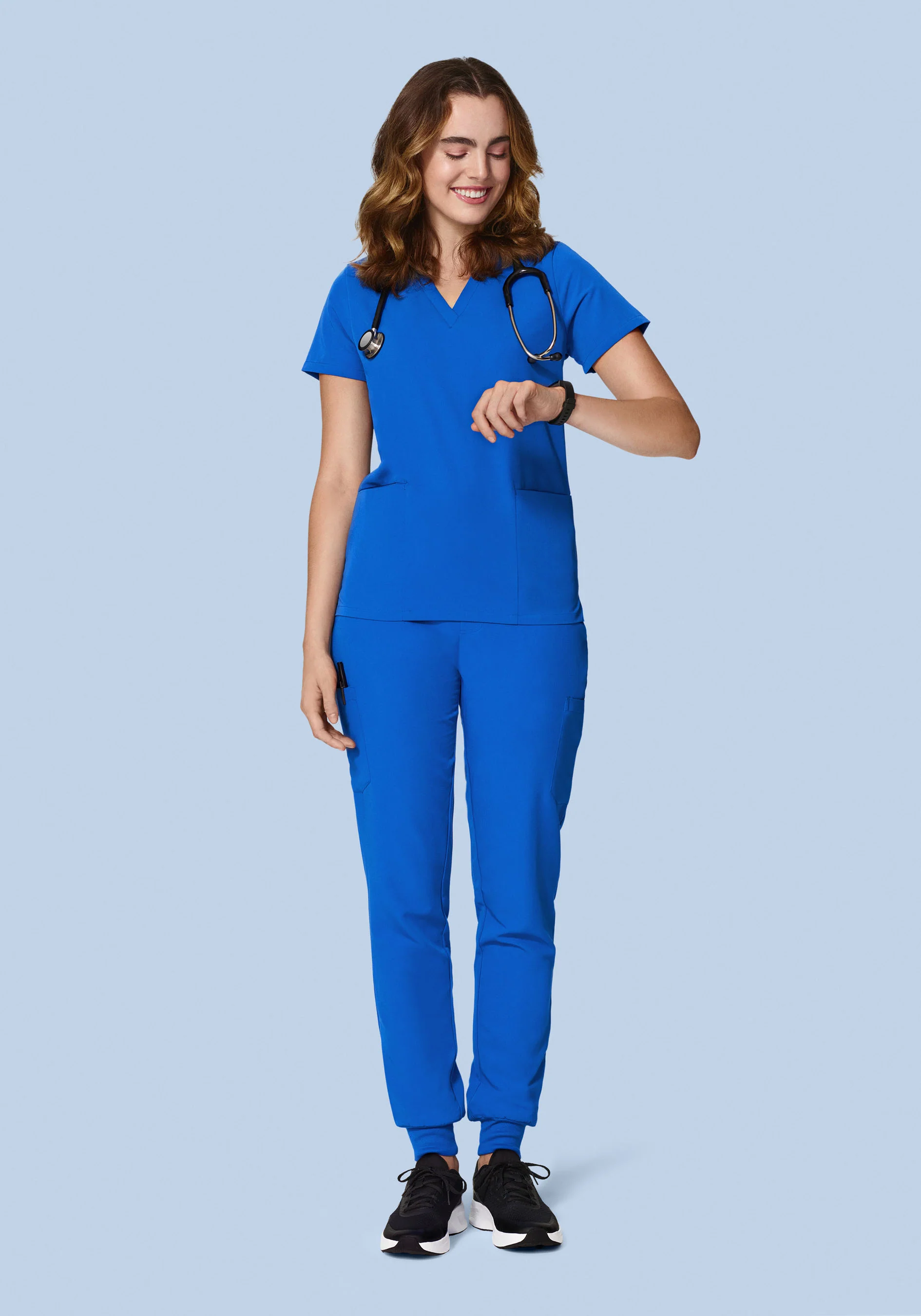 6 Pocket Top Royal Blue - Image 4