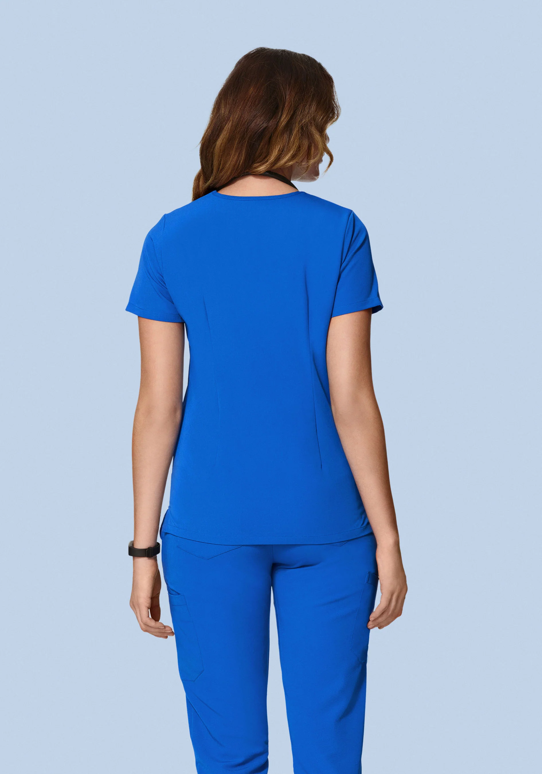 6 Pocket Top Royal Blue - Image 5