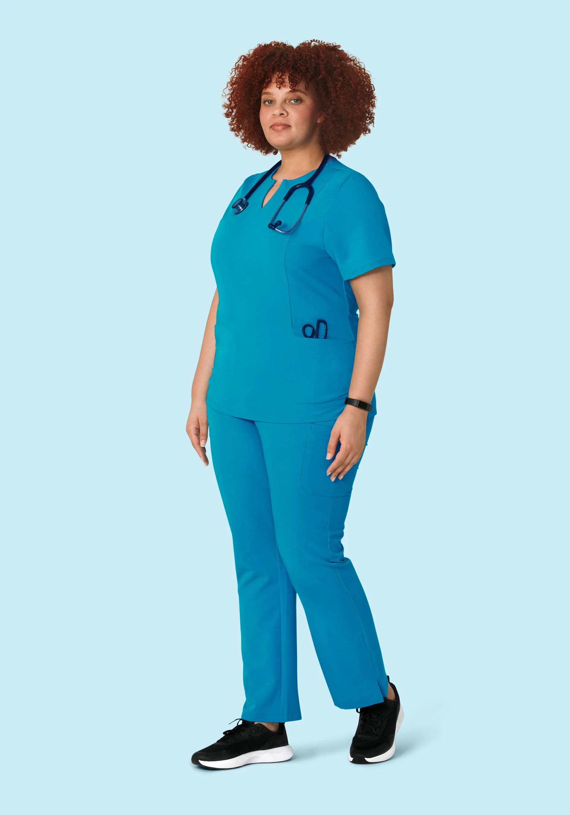 9 Pocket Cargo Pants Azure - Image 5
