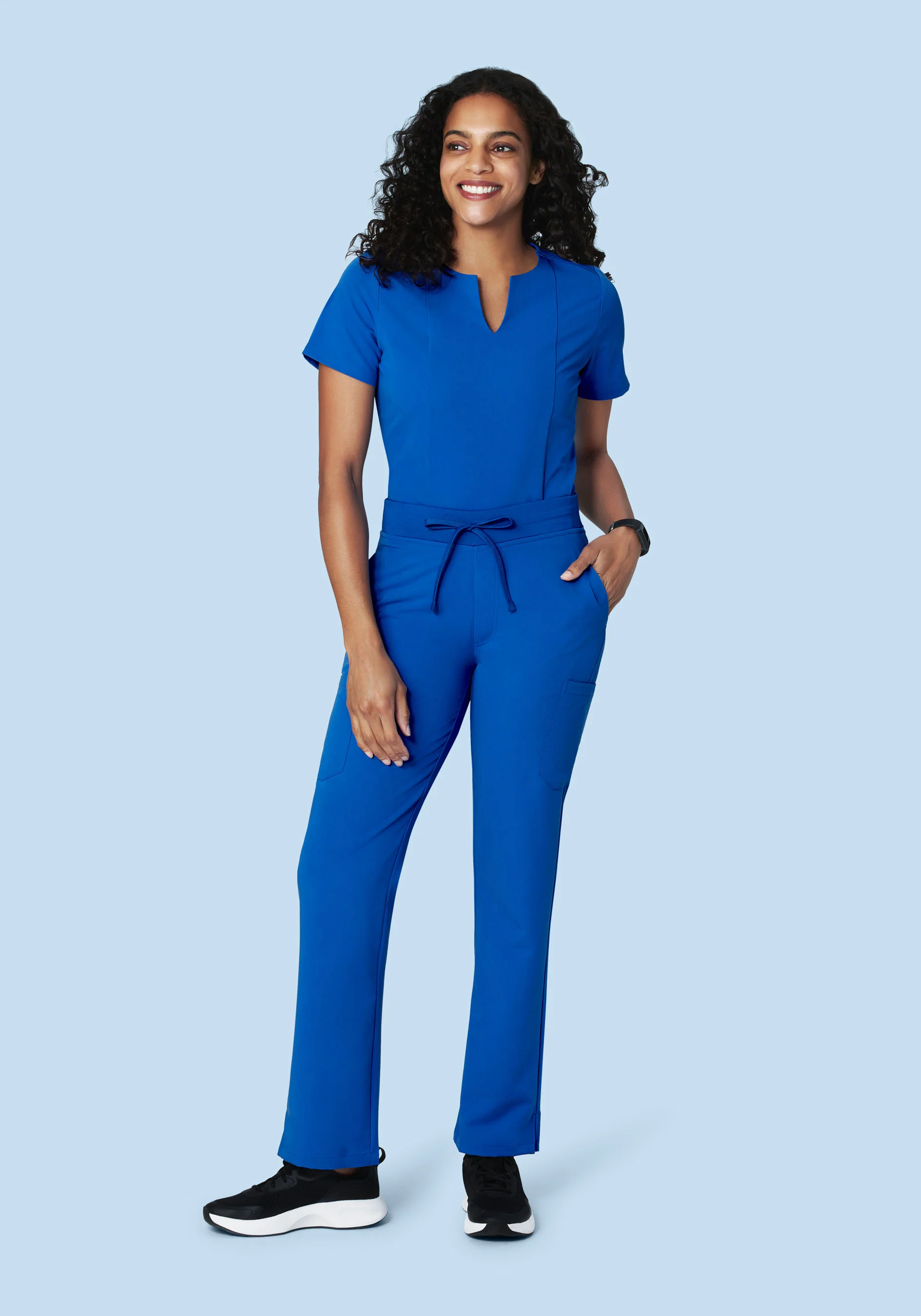 9 Pocket Cargo Pants Cobalt - Image 2