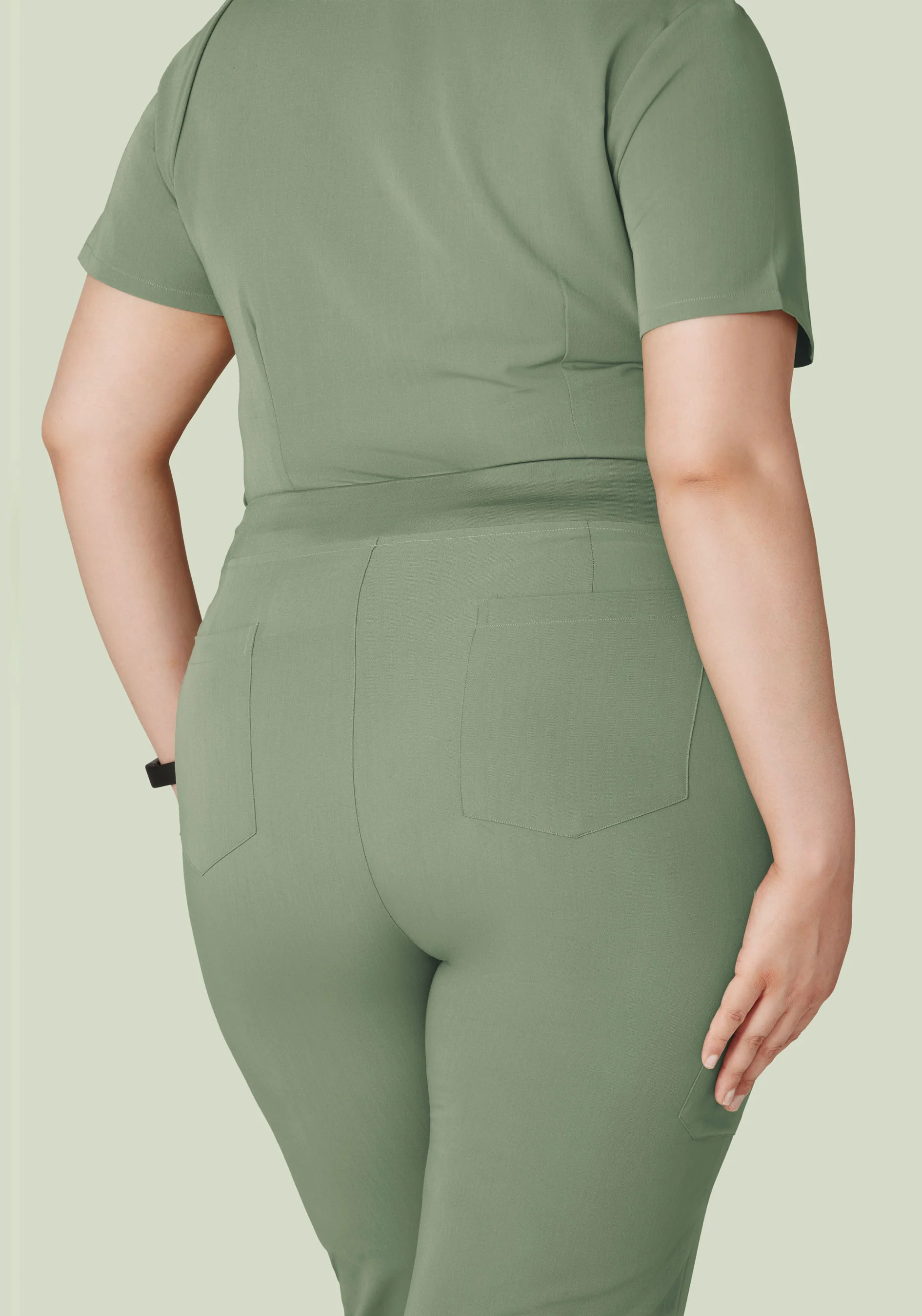 9 Pocket Cargo Pants Cool Sage - Image 9
