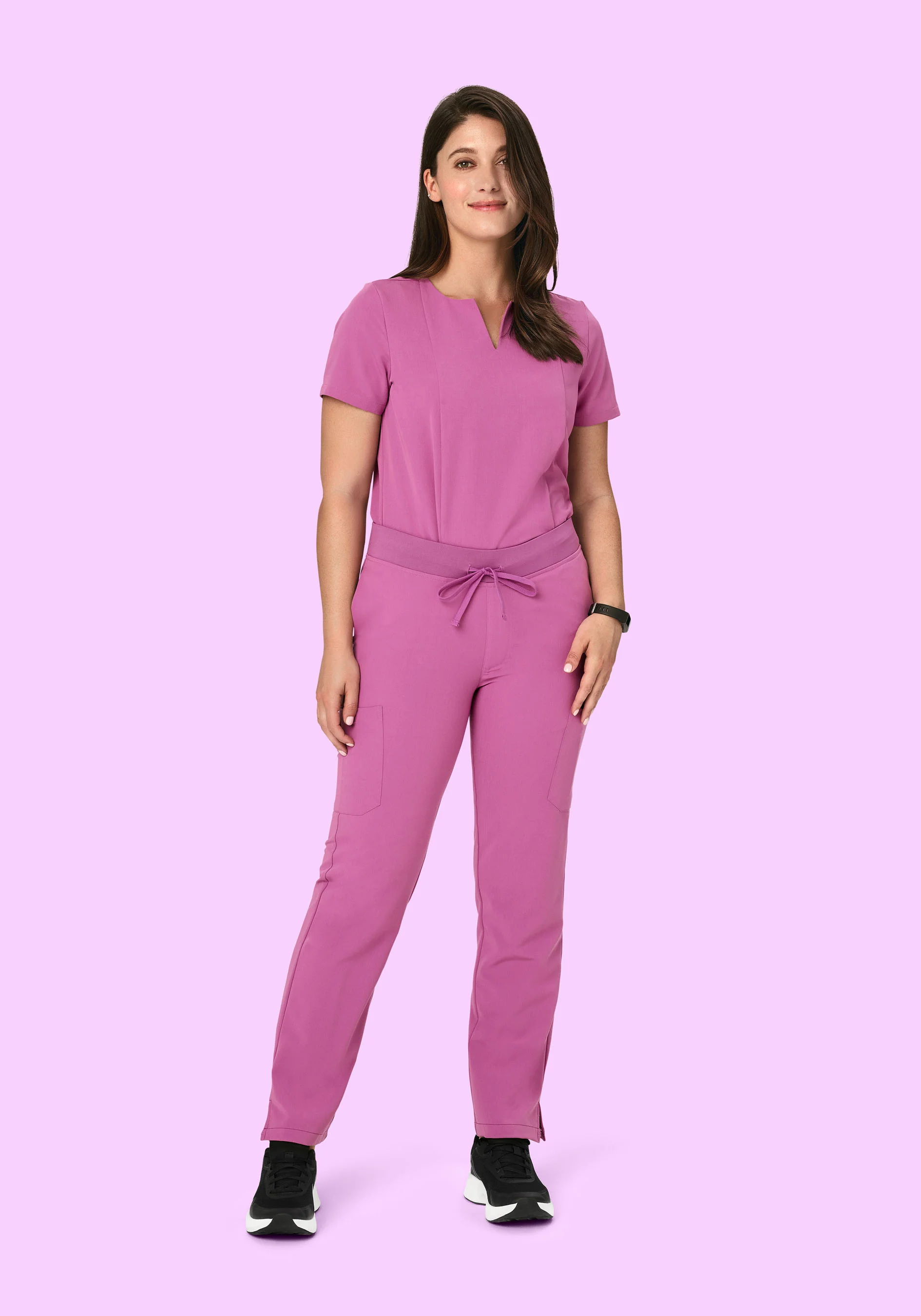 9 Pocket Cargo Pants Dahlia - Image 2