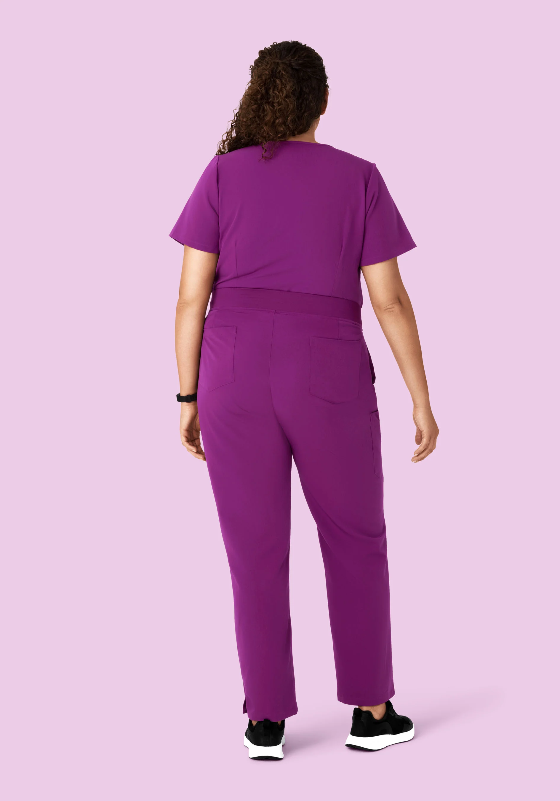 9 Pocket Cargo Pants Dark Orchid - Image 10
