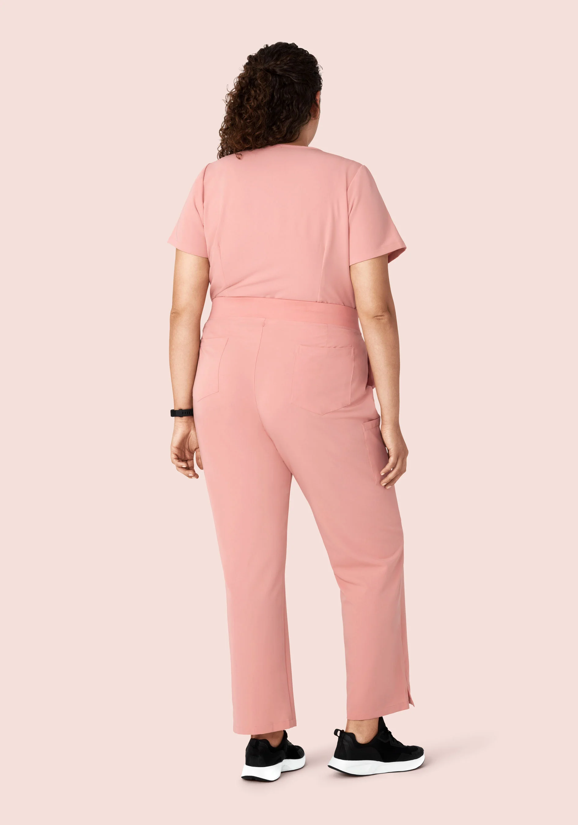 9 Pocket Cargo Pants Dusty Pink - Image 11