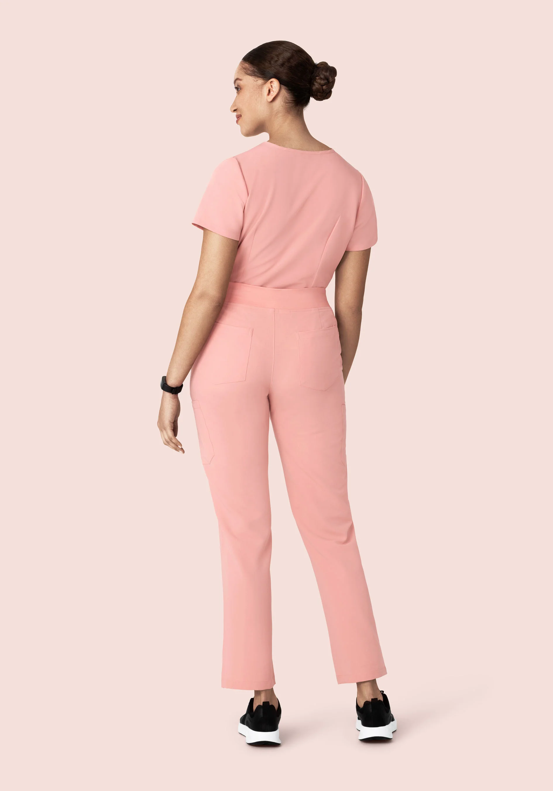 9 Pocket Cargo Pants Dusty Pink - Image 5