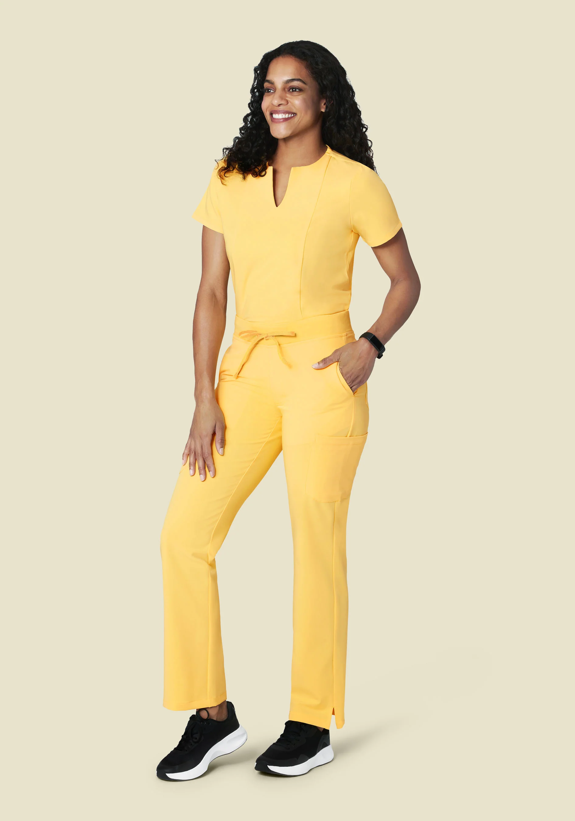9 Pocket Cargo Pants Lemonade - Image 2
