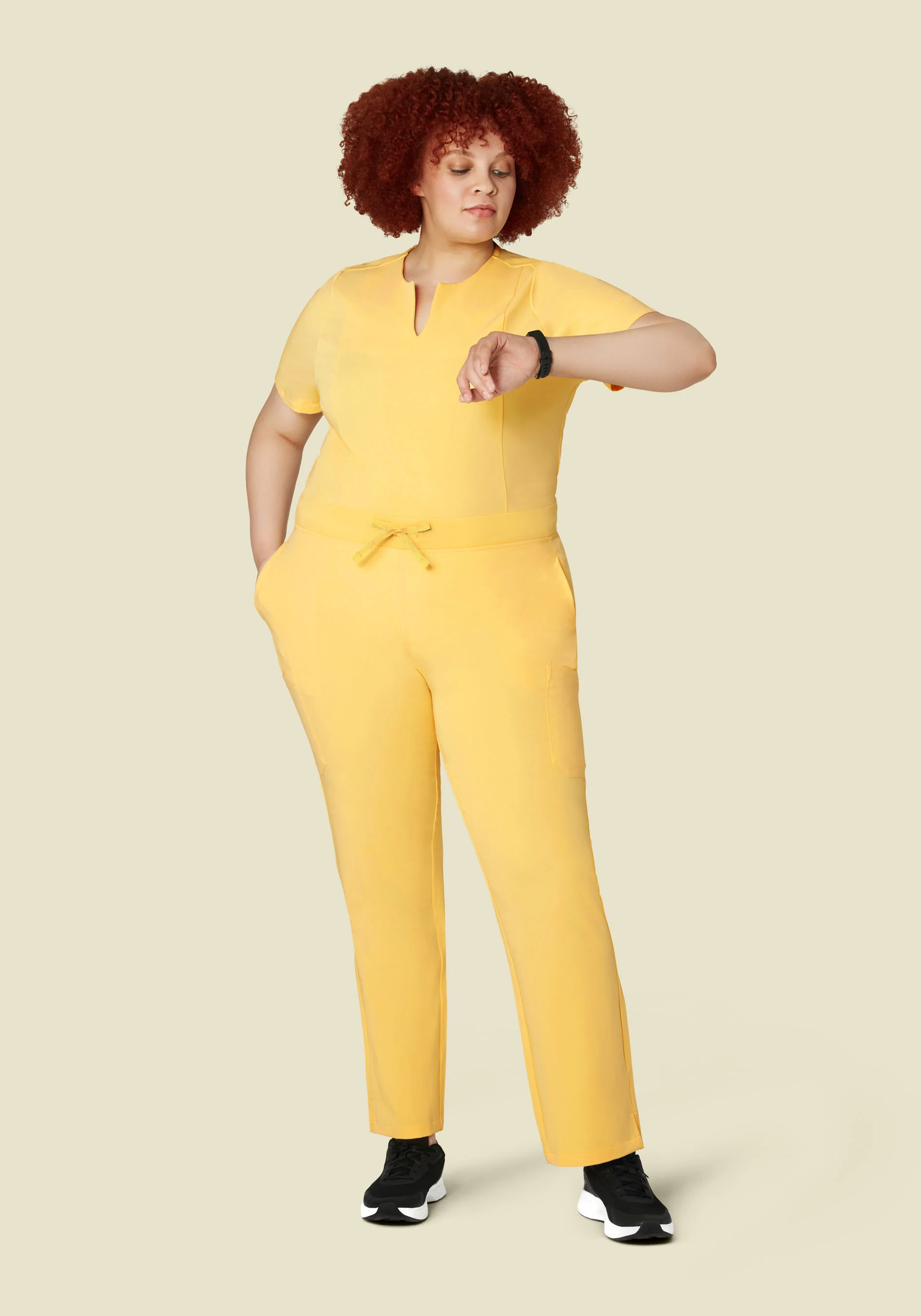 9 Pocket Cargo Pants Lemonade - Image 7