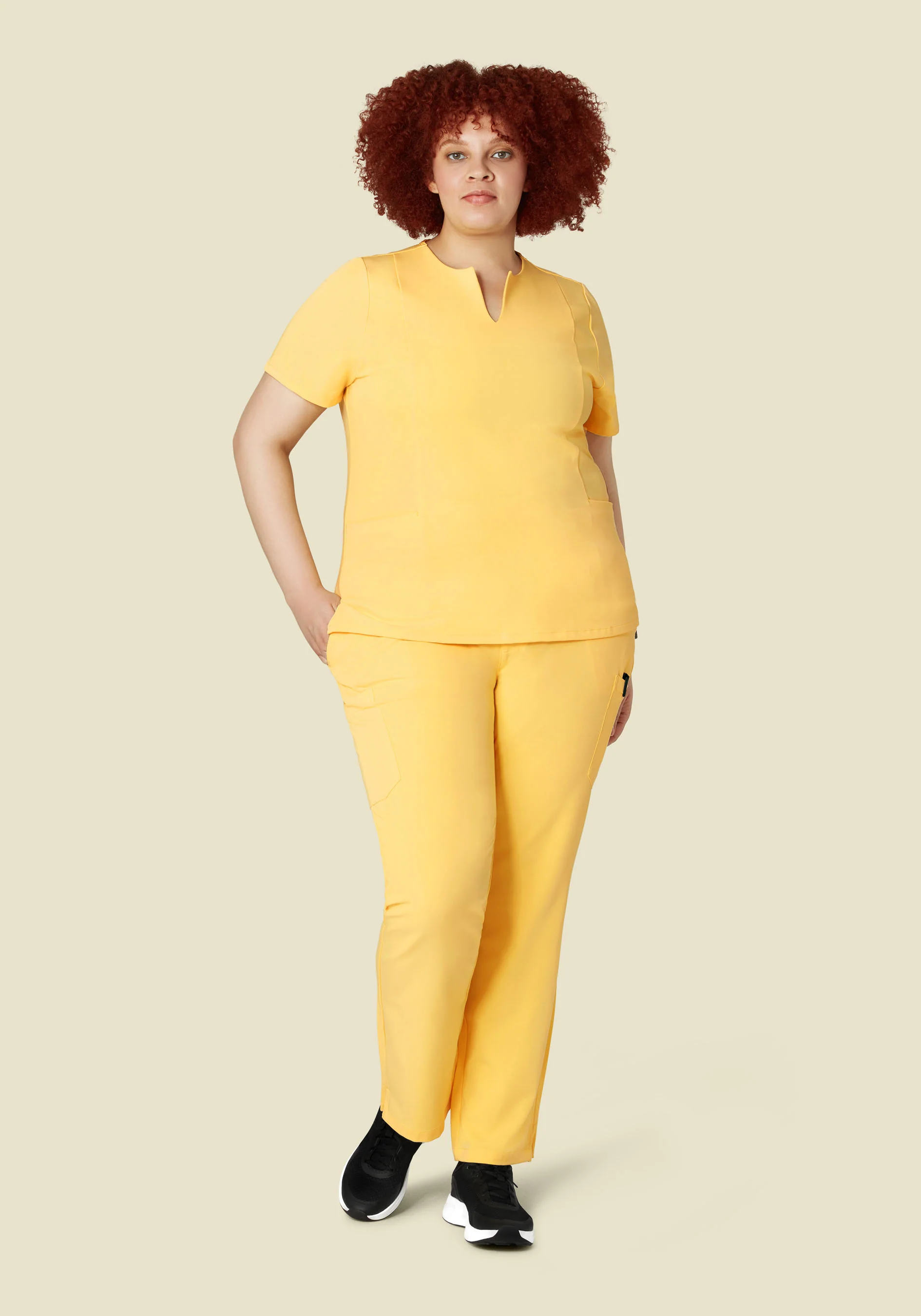 9 Pocket Cargo Pants Lemonade - Image 8