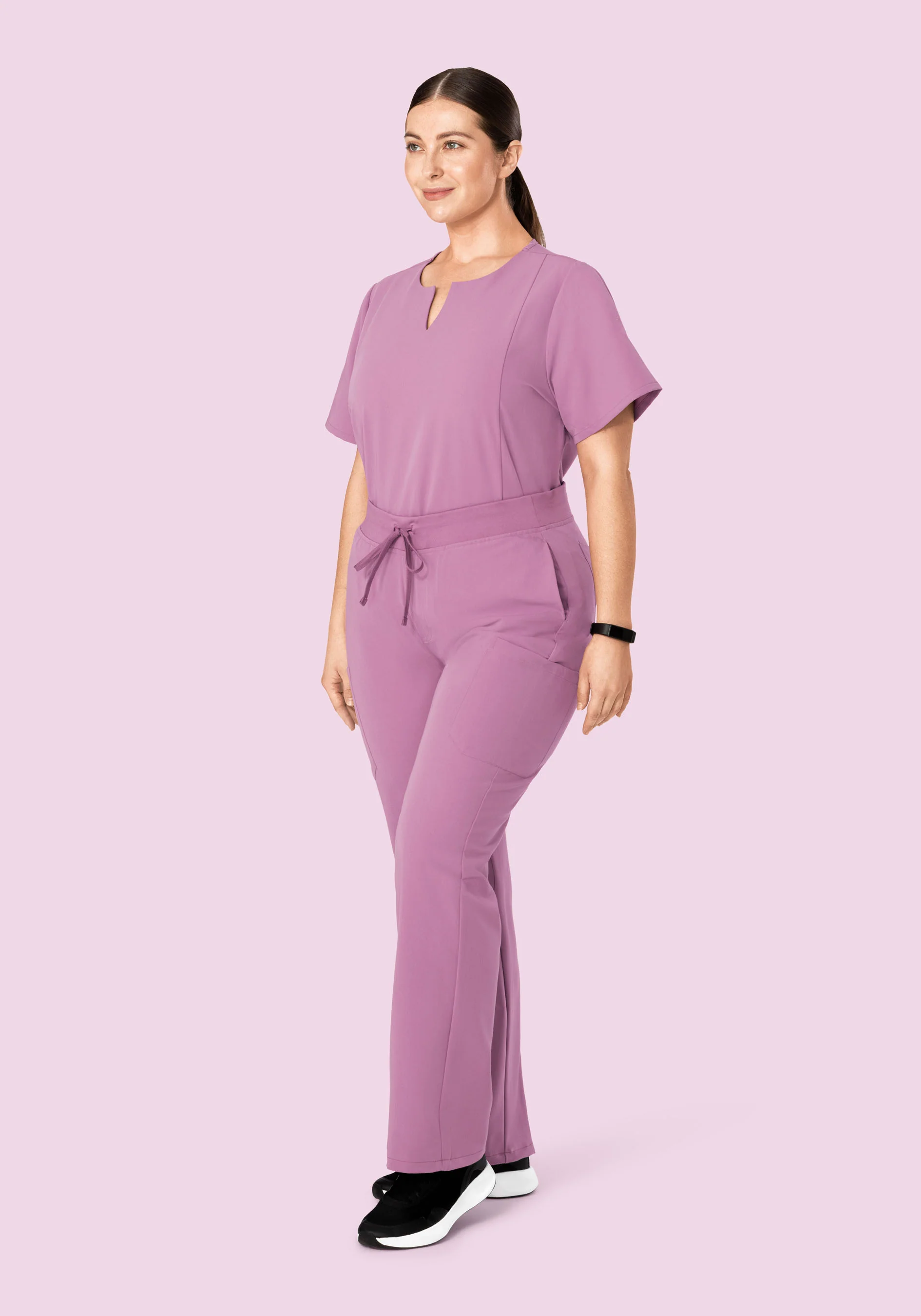 9 Pocket Cargo Pants Lilac - Image 7
