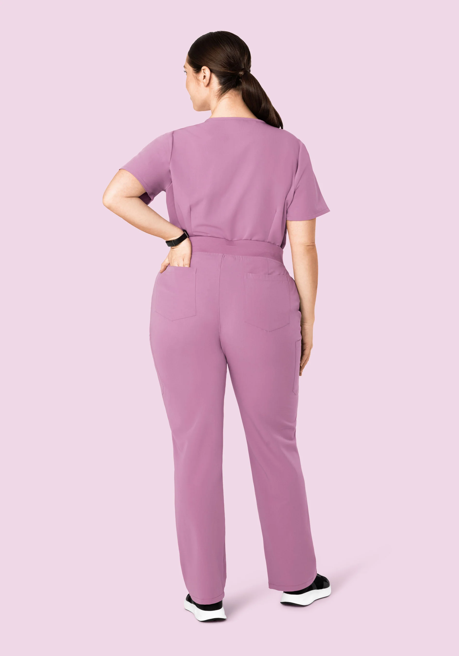 9 Pocket Cargo Pants Lilac - Image 9