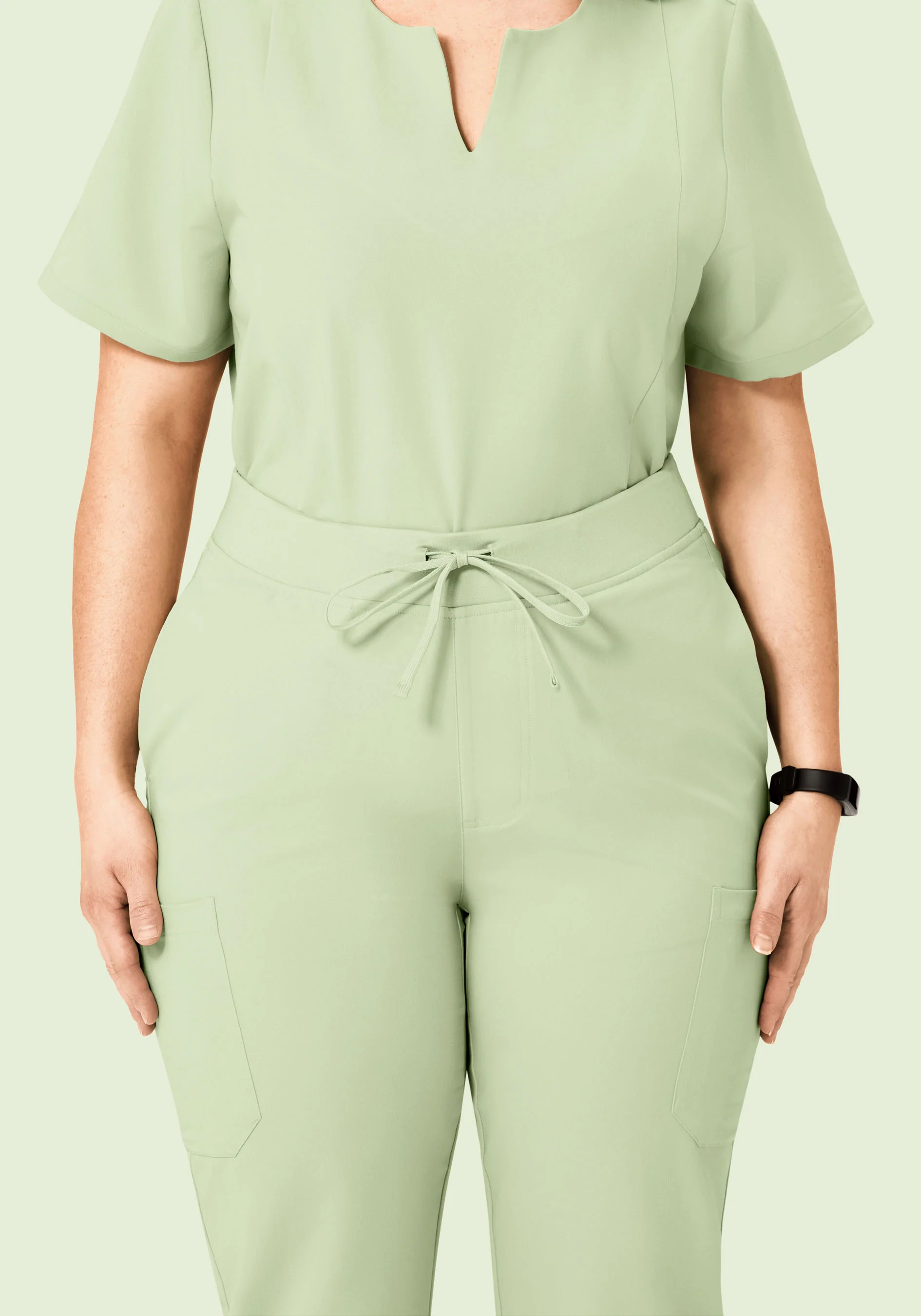 9 Pocket Cargo Pants Matcha - Image 8