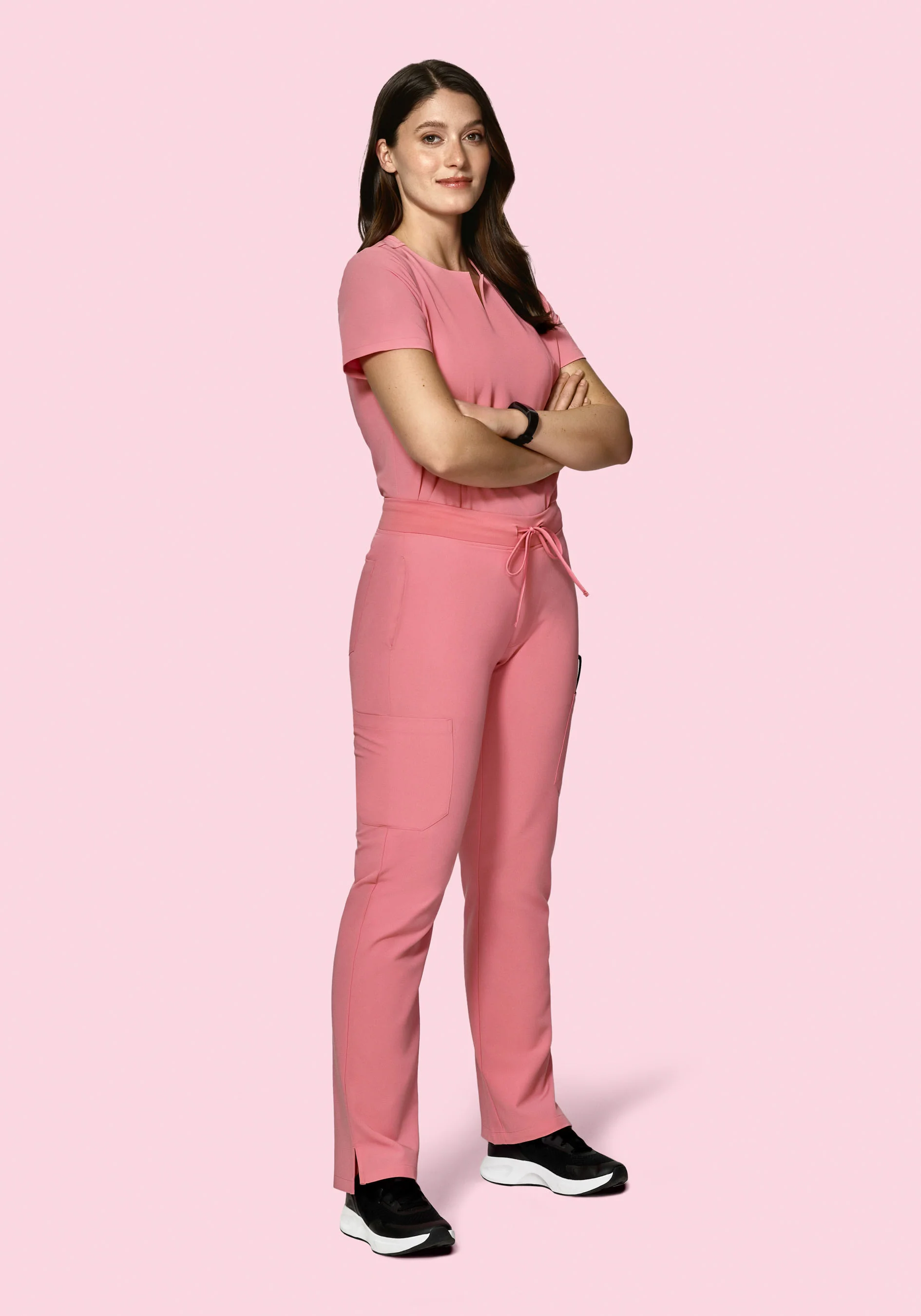 9 Pocket Cargo Pants Peony - Image 2
