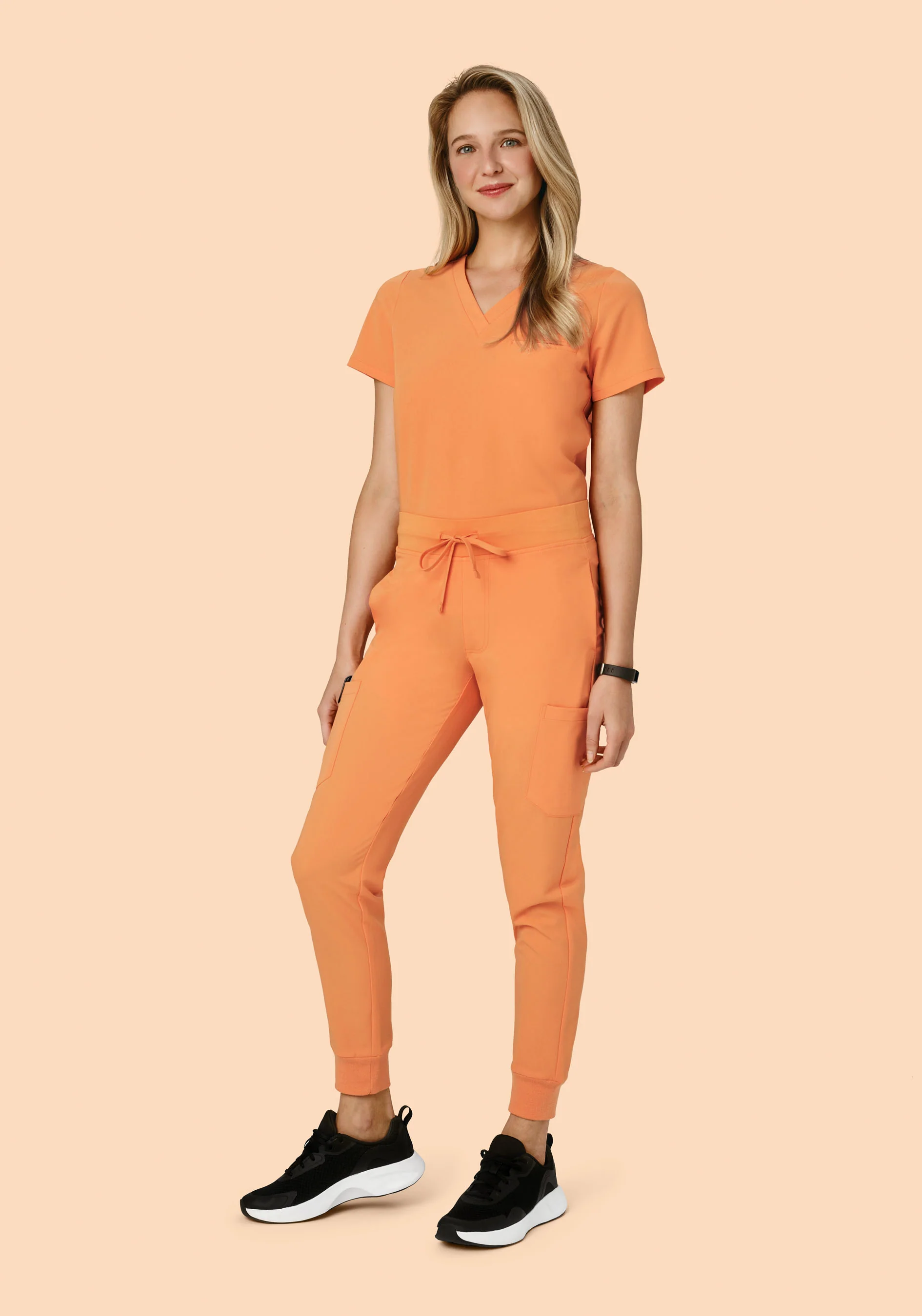 9 Pocket Joggers Cantaloupe - Image 2