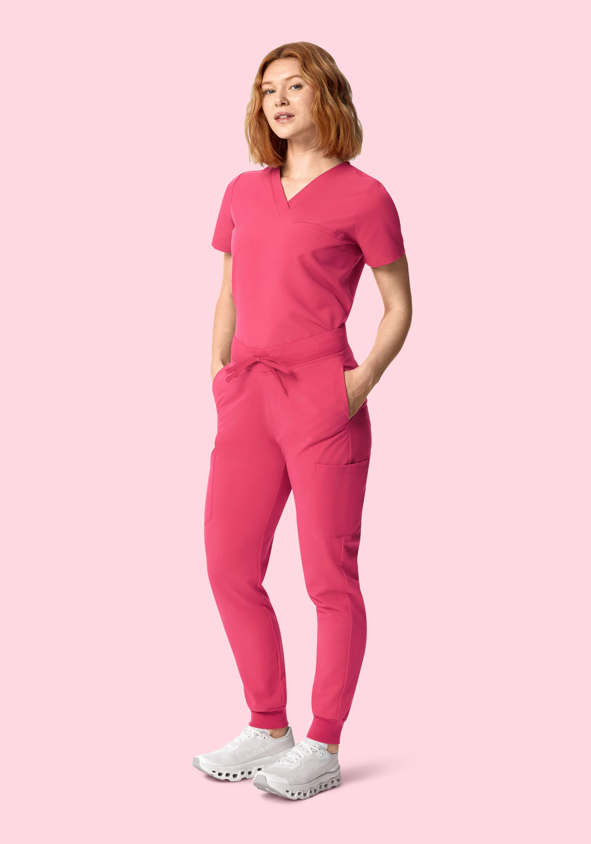 9 Pocket Joggers Carmine - Image 3