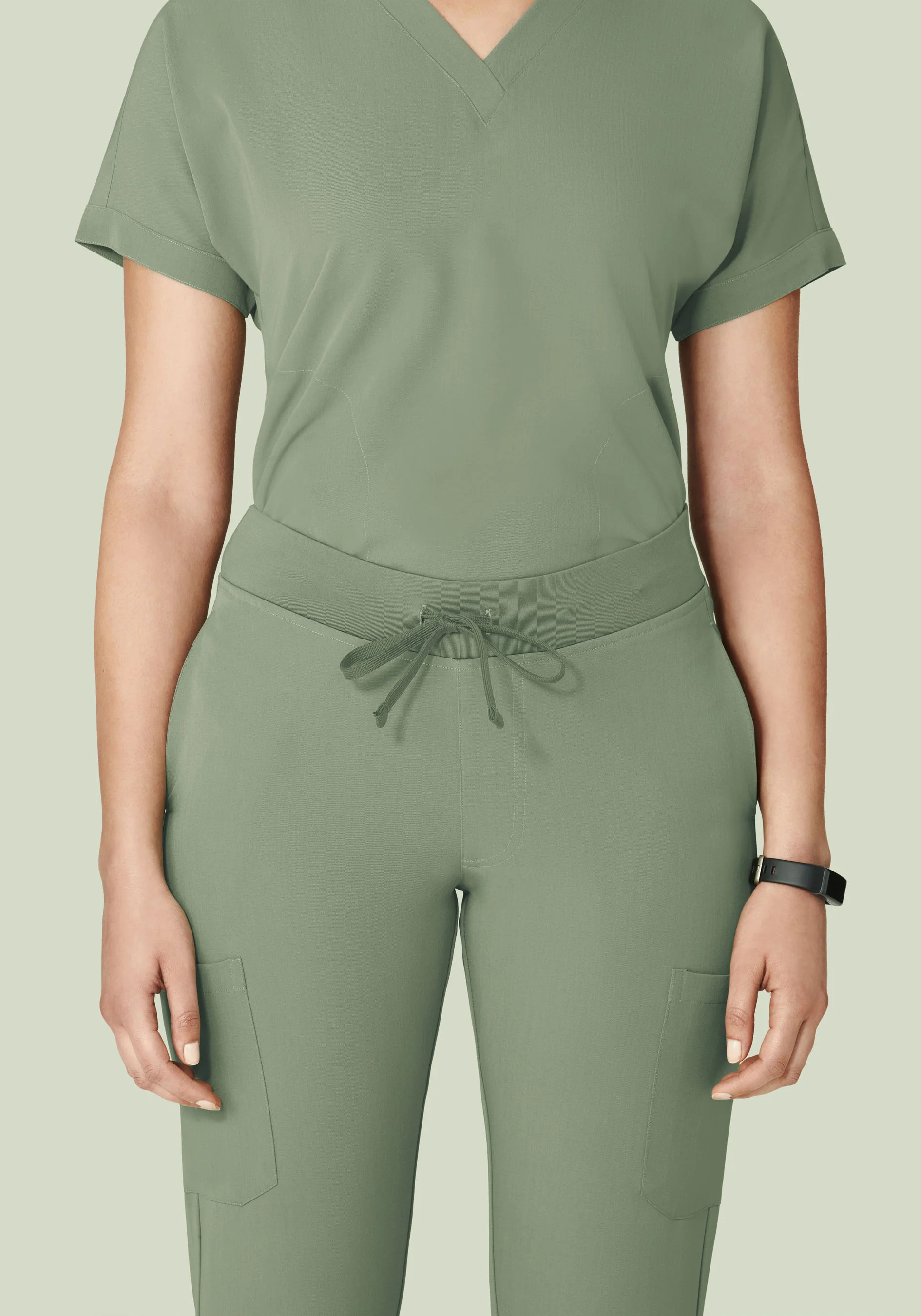 9 Pocket Joggers Cool Sage - Image 3