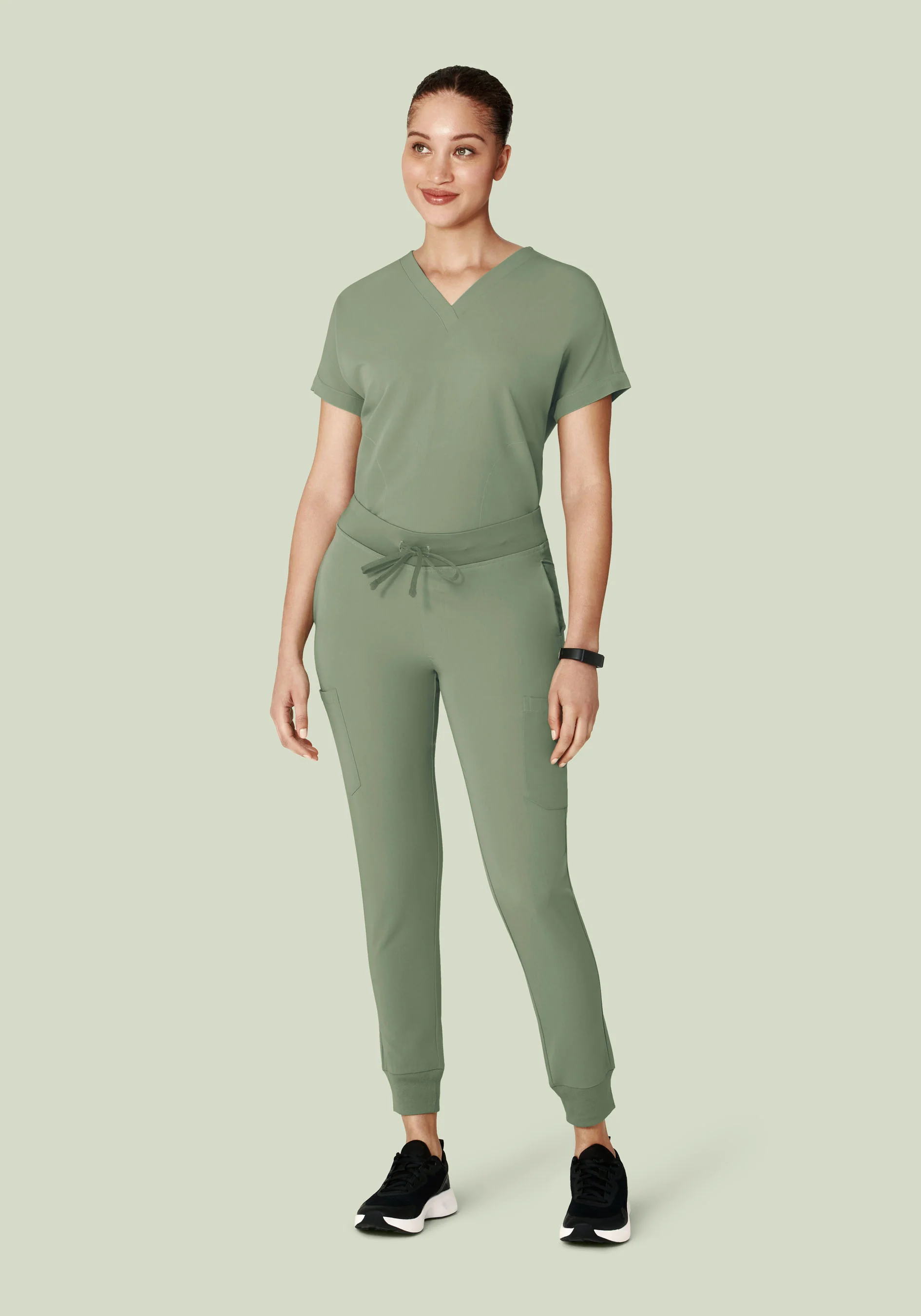9 Pocket Joggers Cool Sage - Image 4