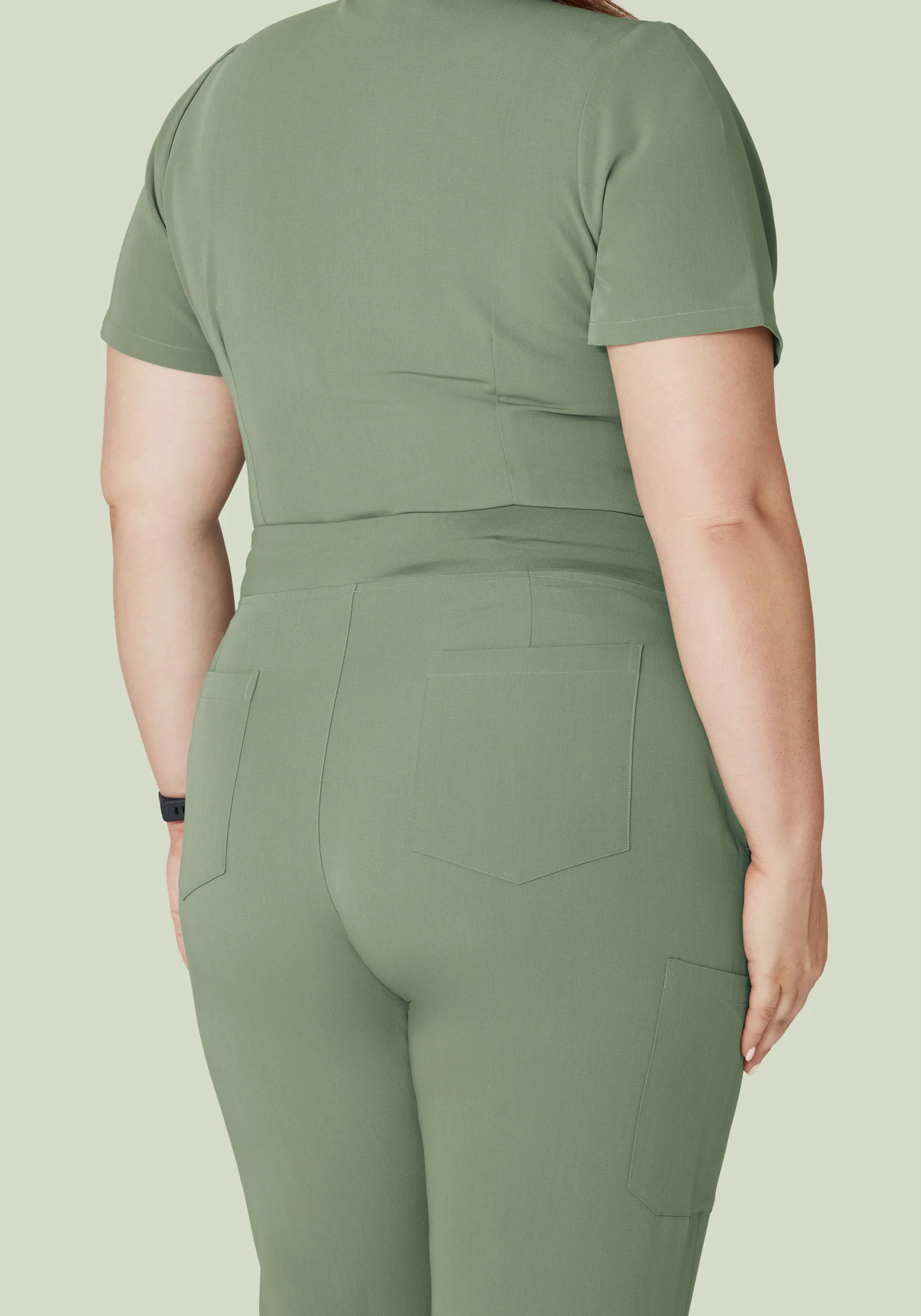 9 Pocket Joggers Cool Sage - Image 8