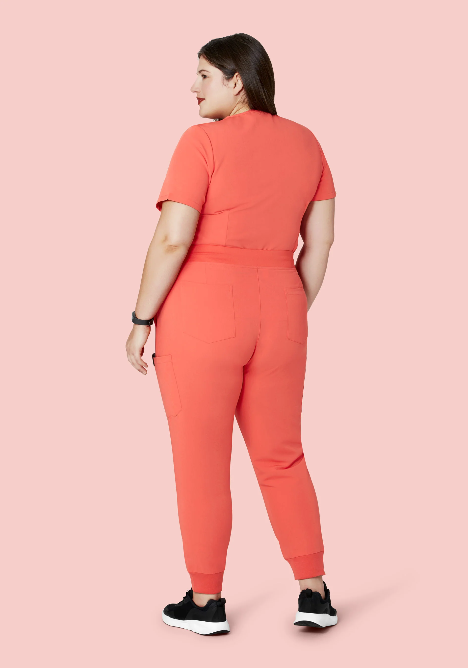 9 Pocket Joggers Coral - Image 9