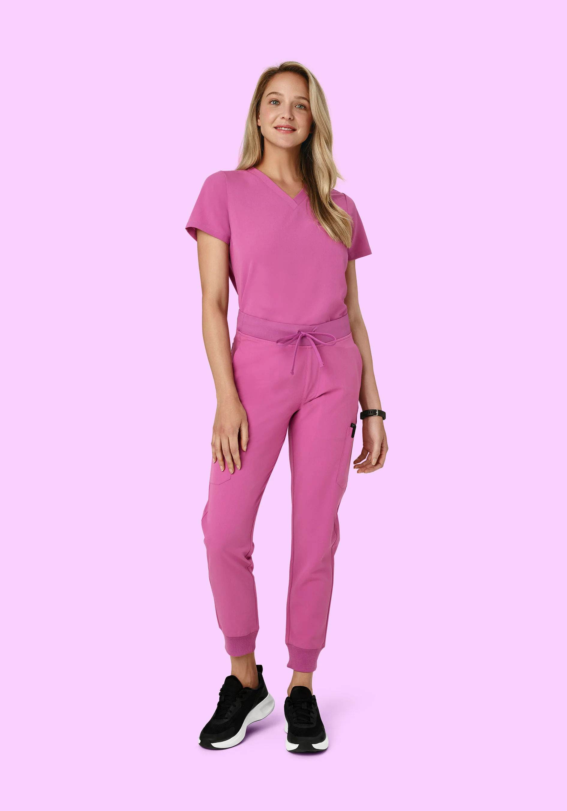 9 Pocket Joggers Dahlia - Image 2