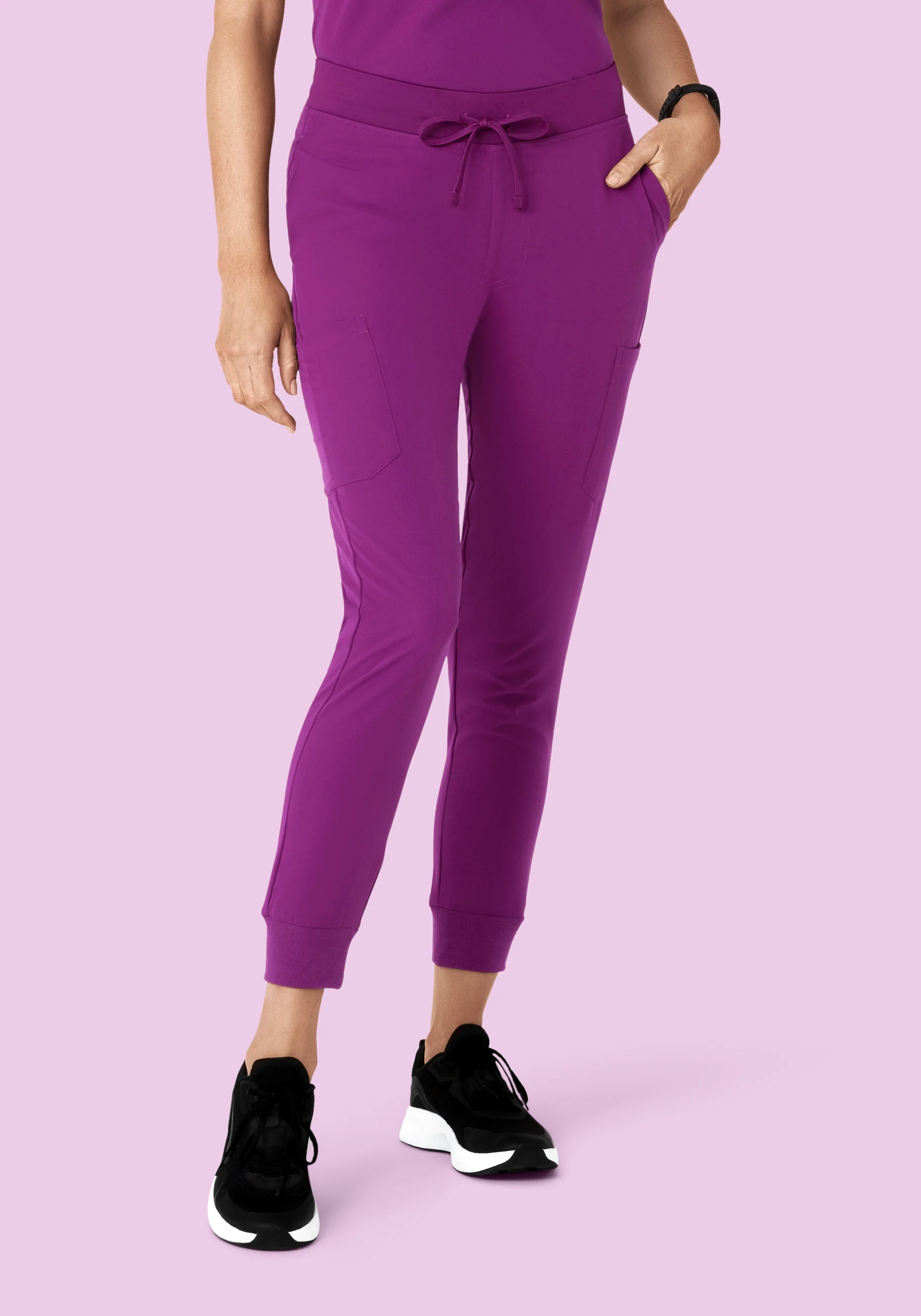 9 Pocket Joggers Dark Orchid