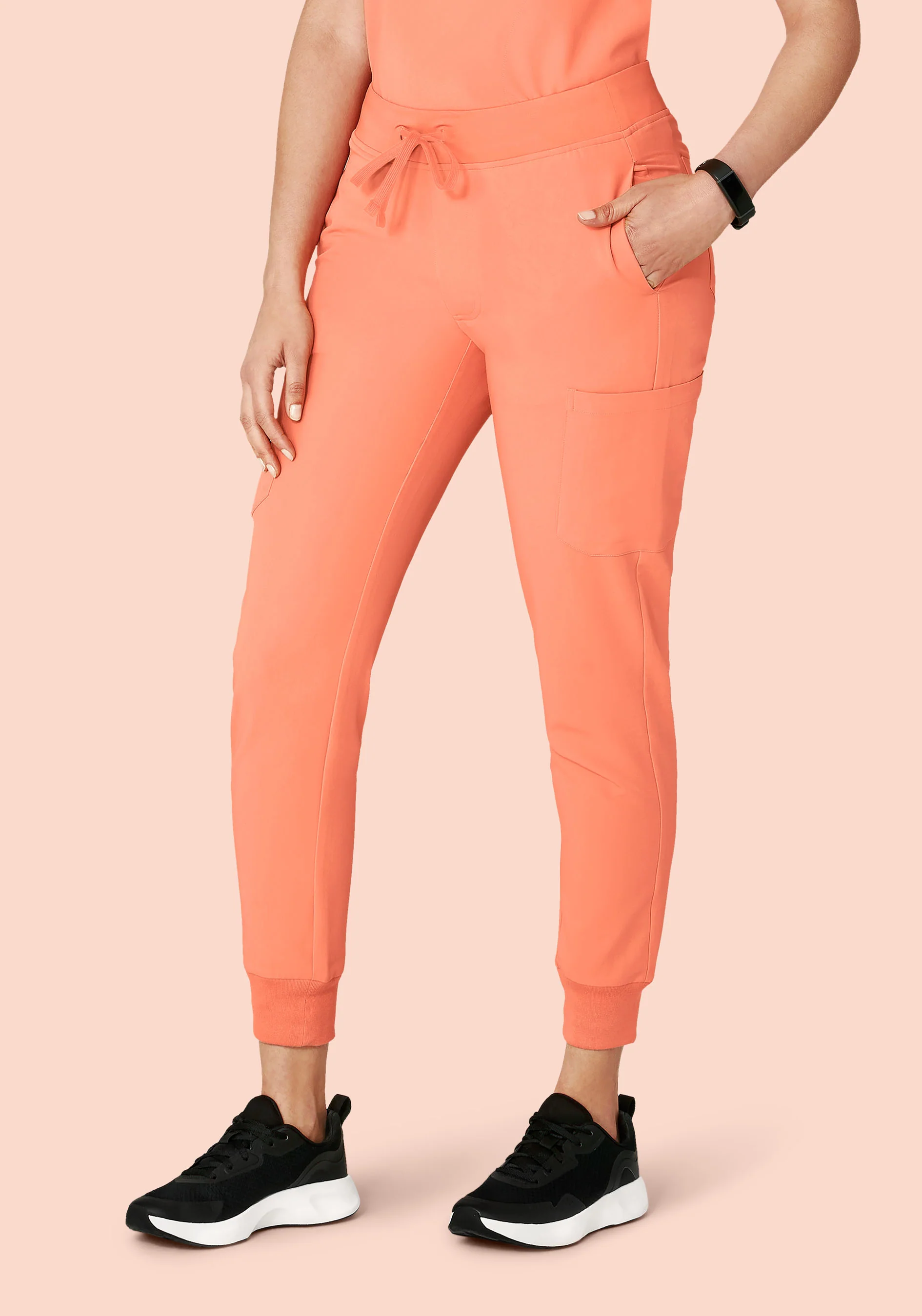 9 Pocket Joggers Peach