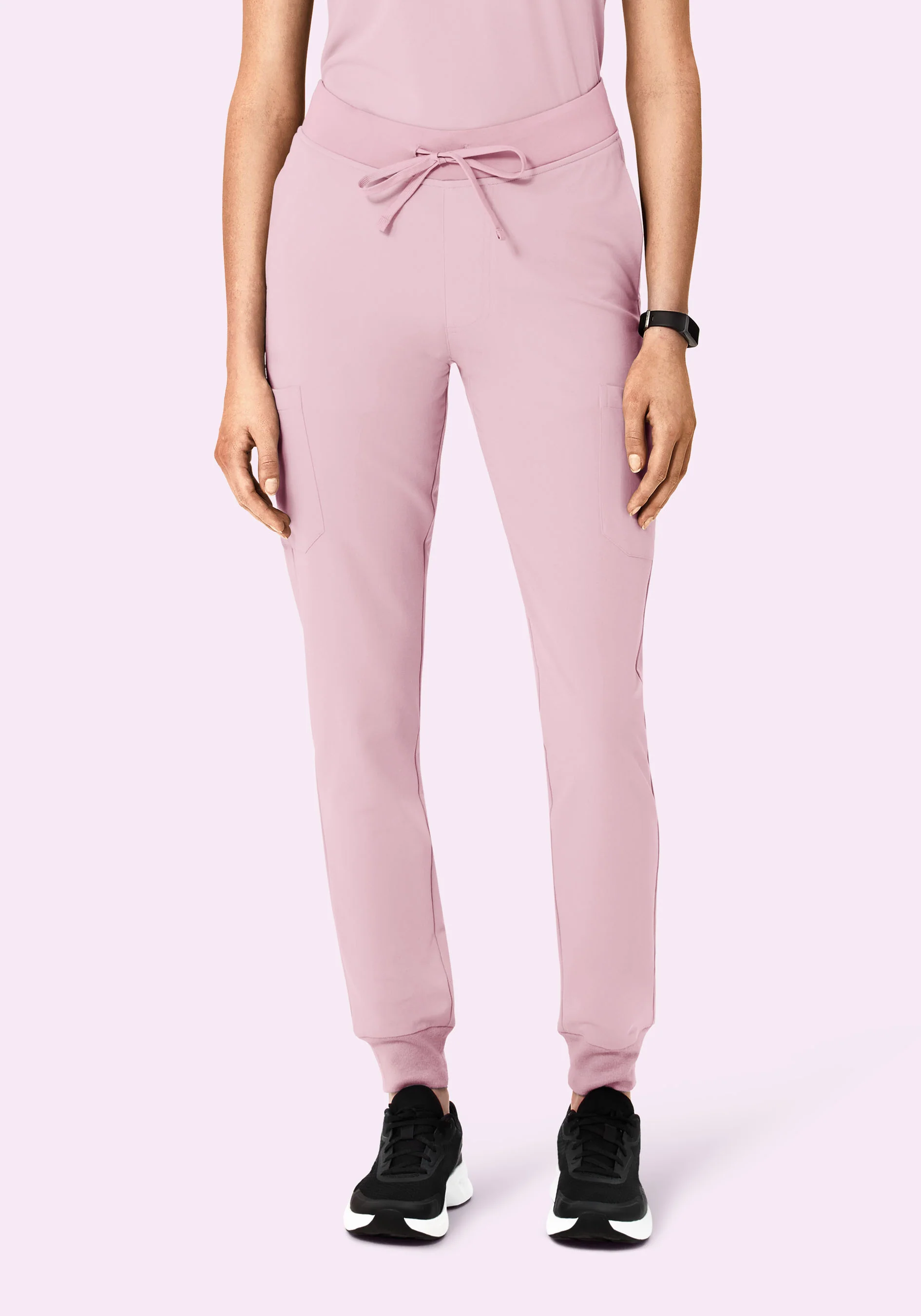 9 Pocket Joggers Pink Pearl