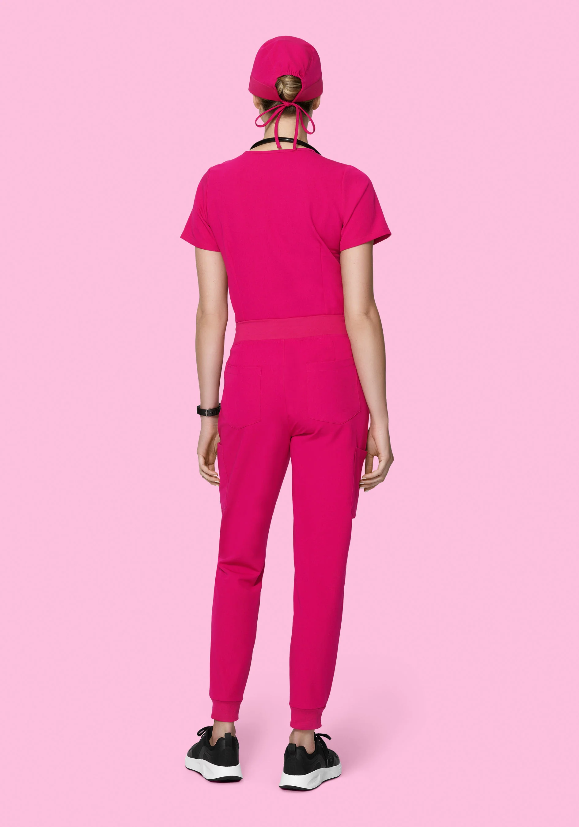 9 Pocket Joggers Raspberry - Image 4