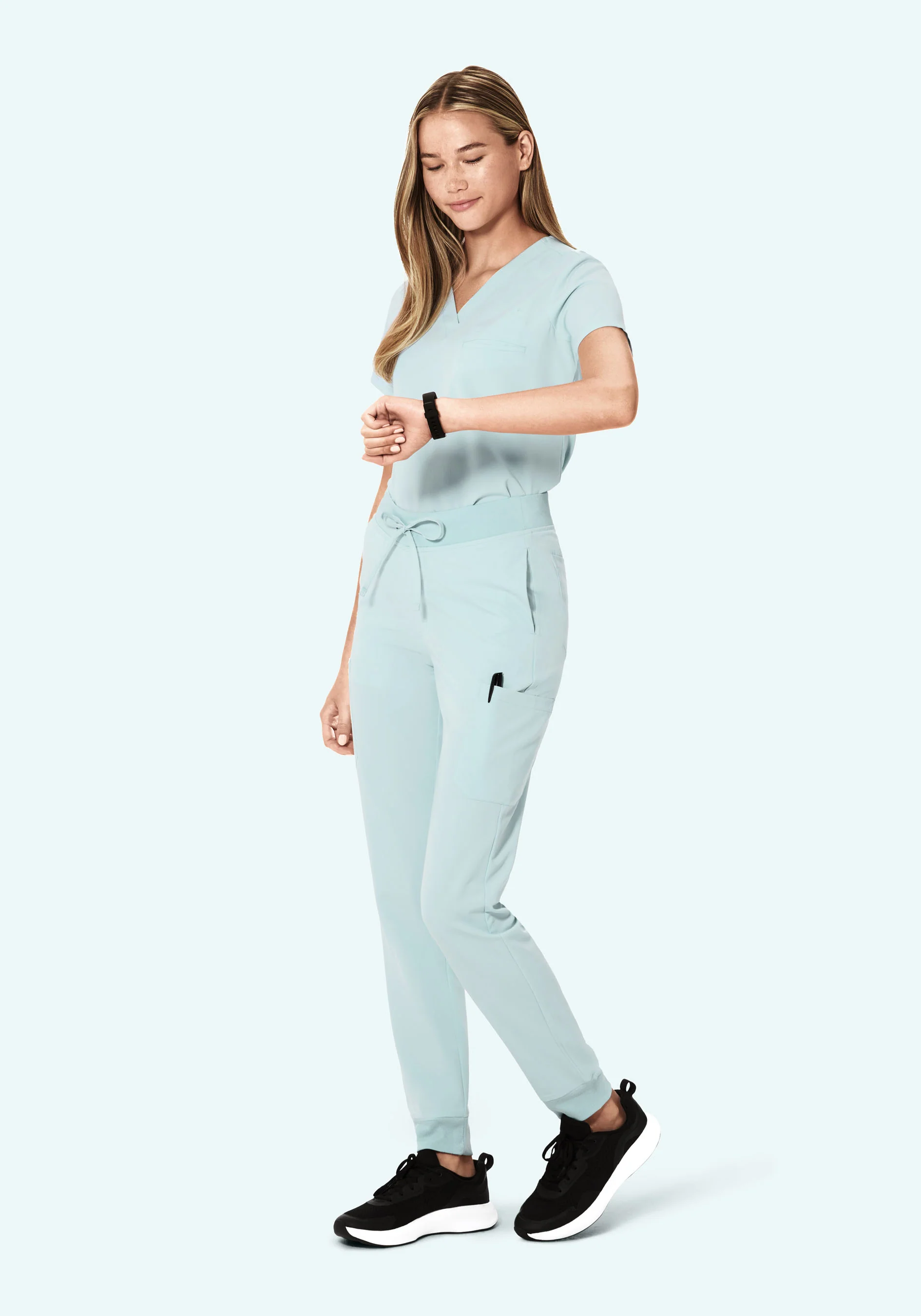 9 Pocket Joggers Sky - Image 4