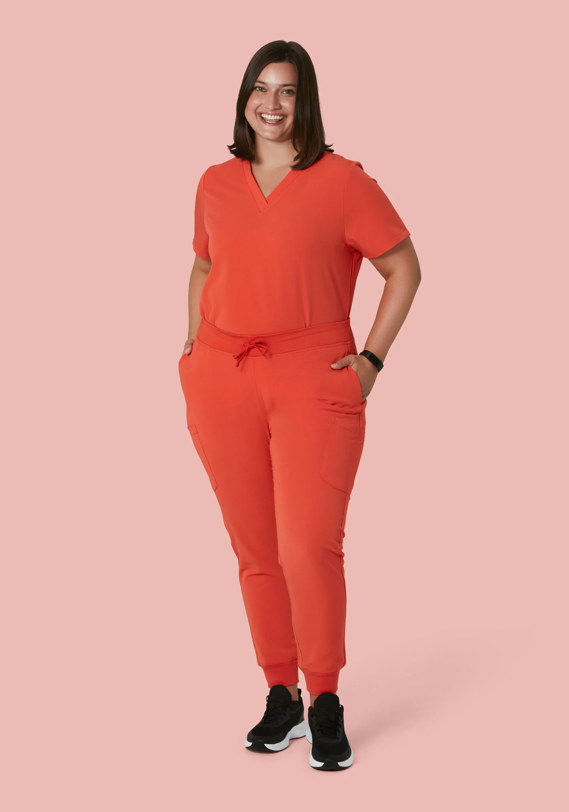 9 Pocket Joggers Terracotta - Image 7