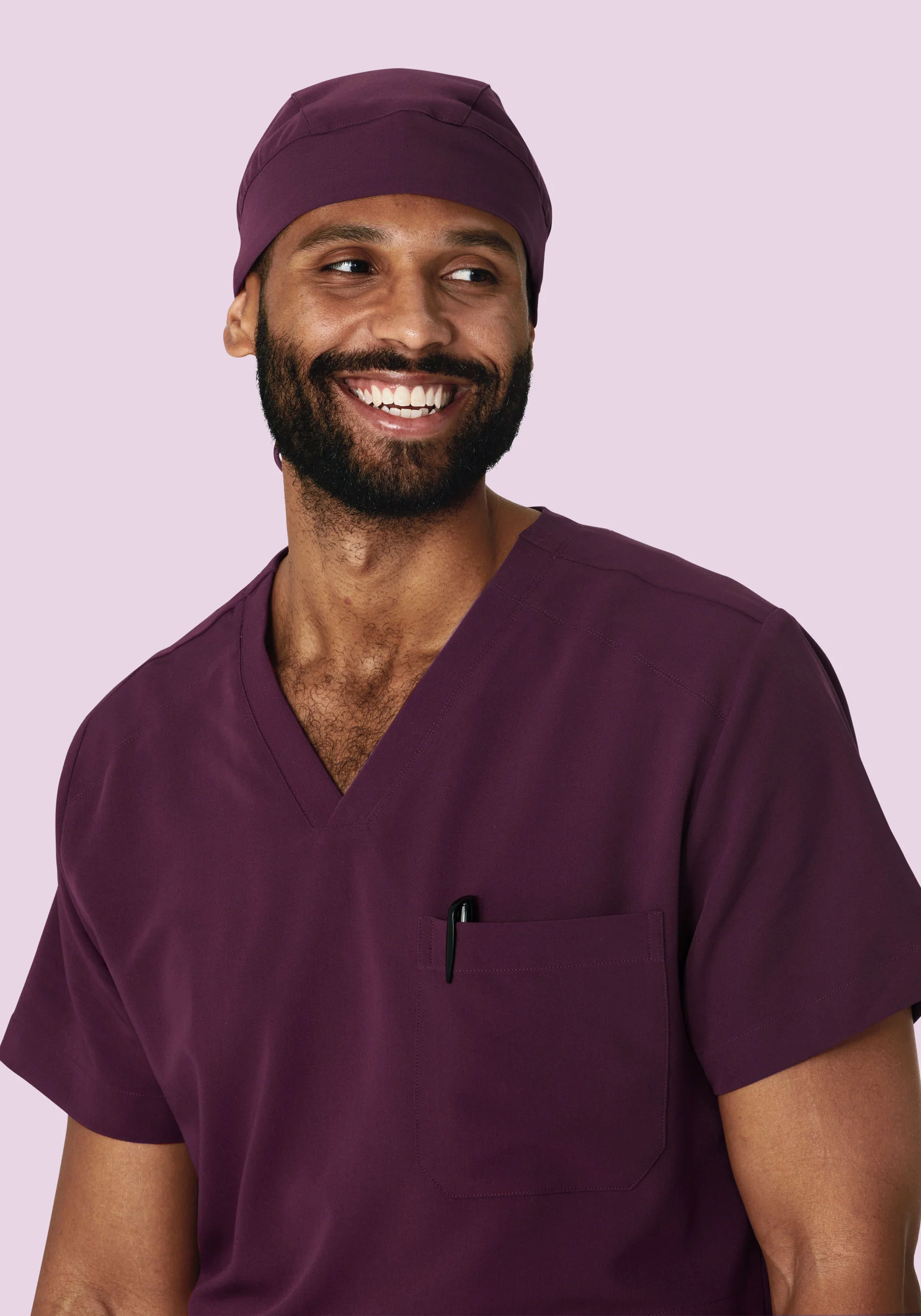 Contemporary Scrub Cap Açaí - Image 3