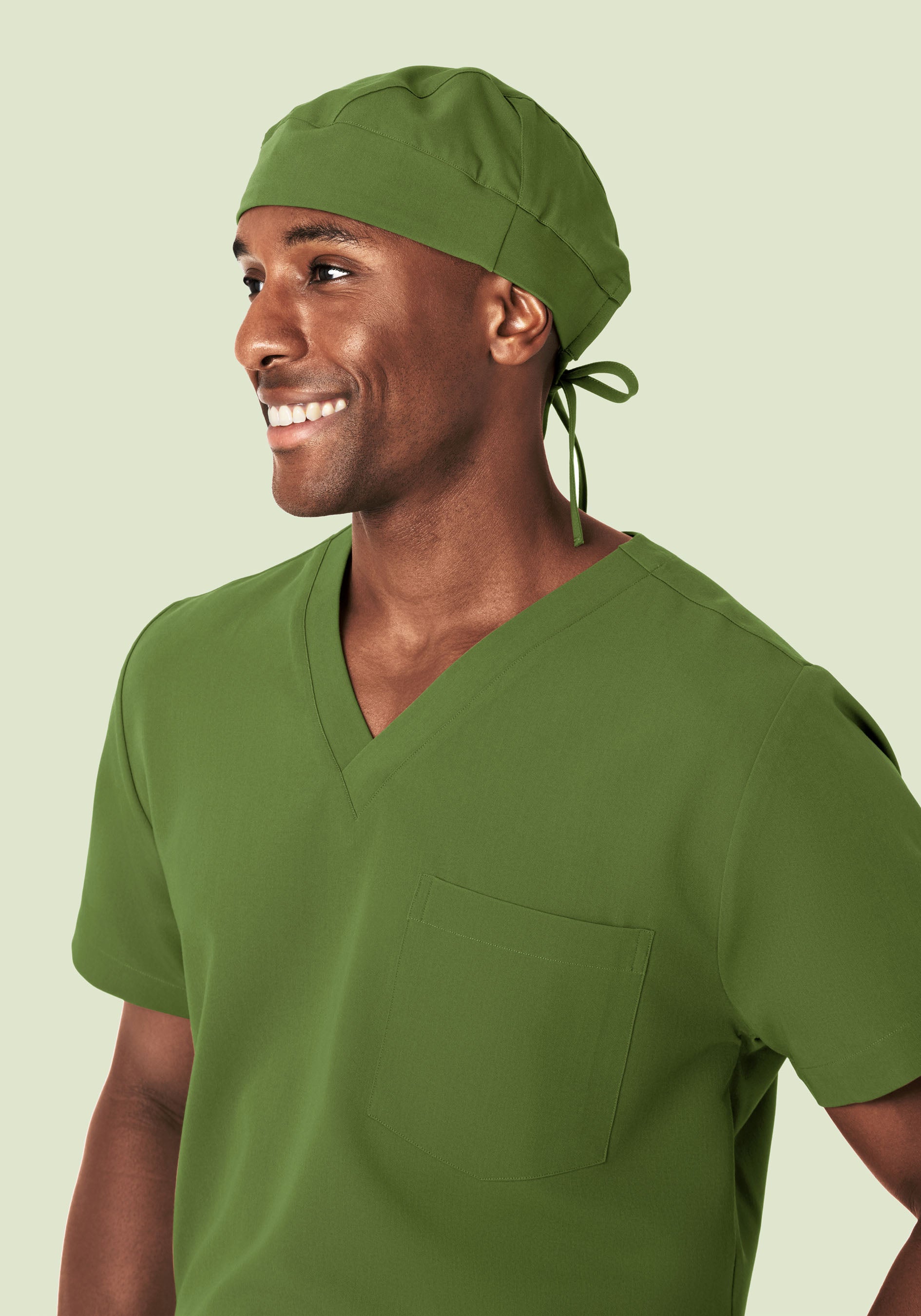 Contemporary Scrub Cap Moss - Image 3