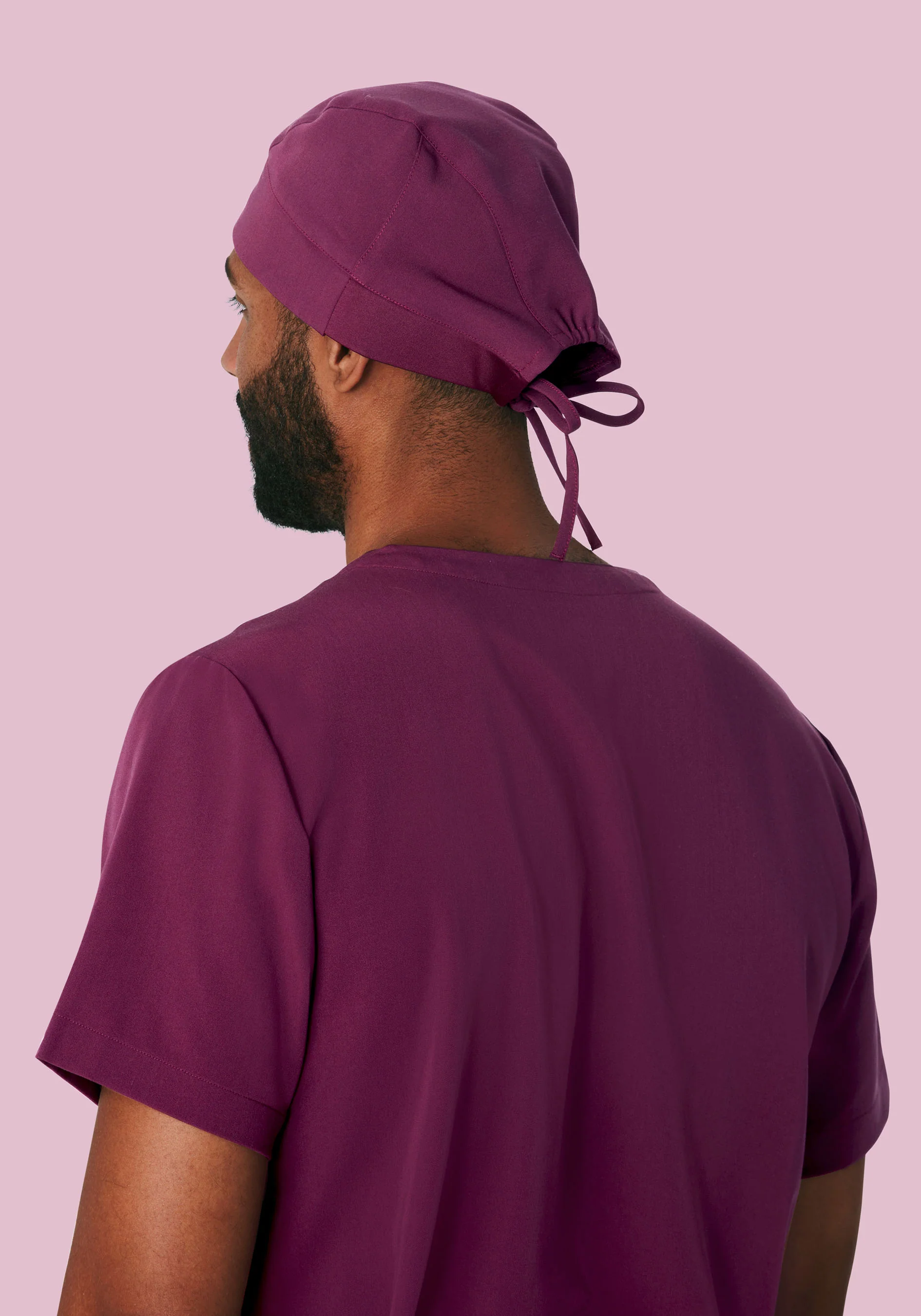 Contemporary Scrub Cap Plum - Image 4