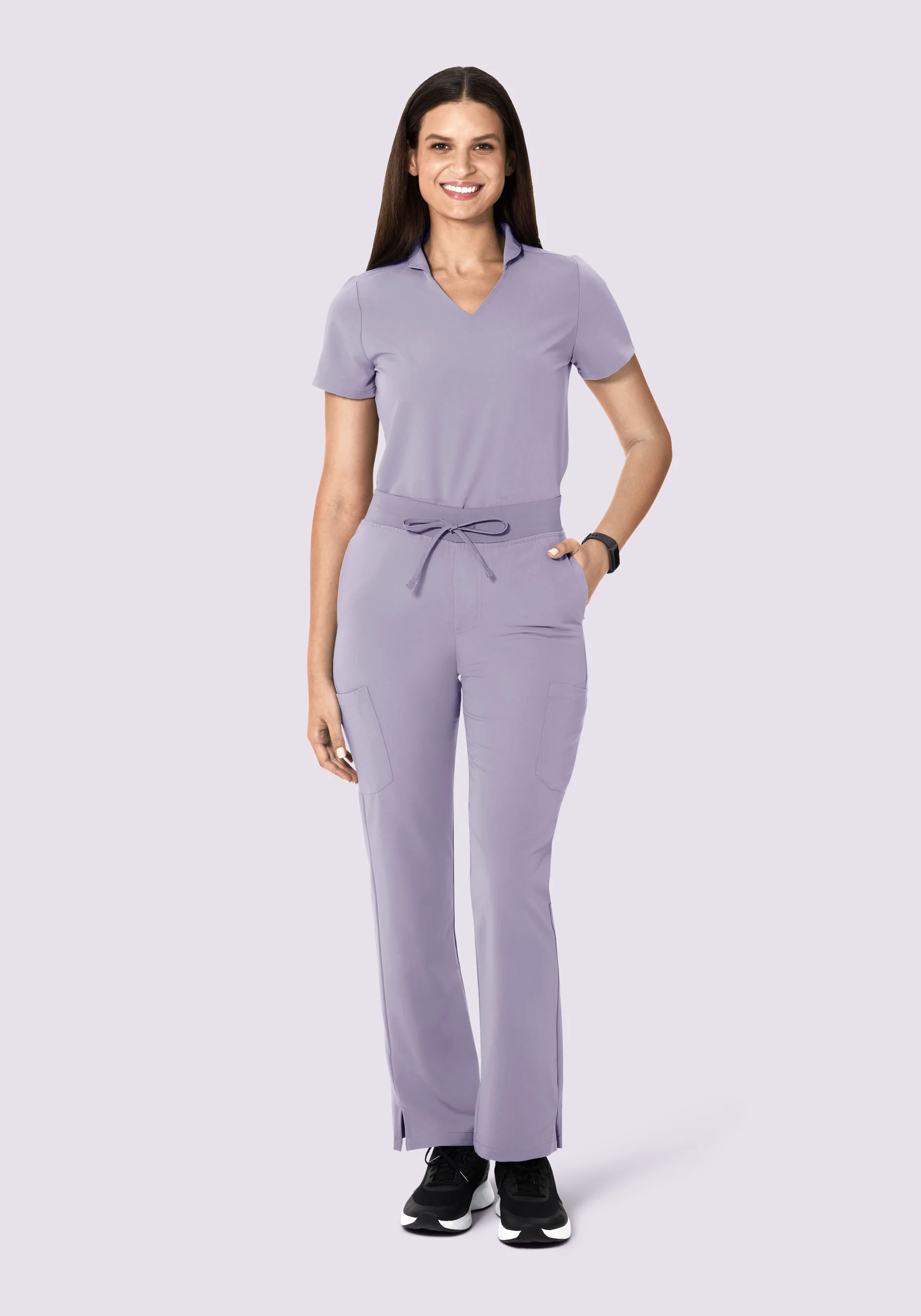 High Waisted Cargos Ube - Image 2