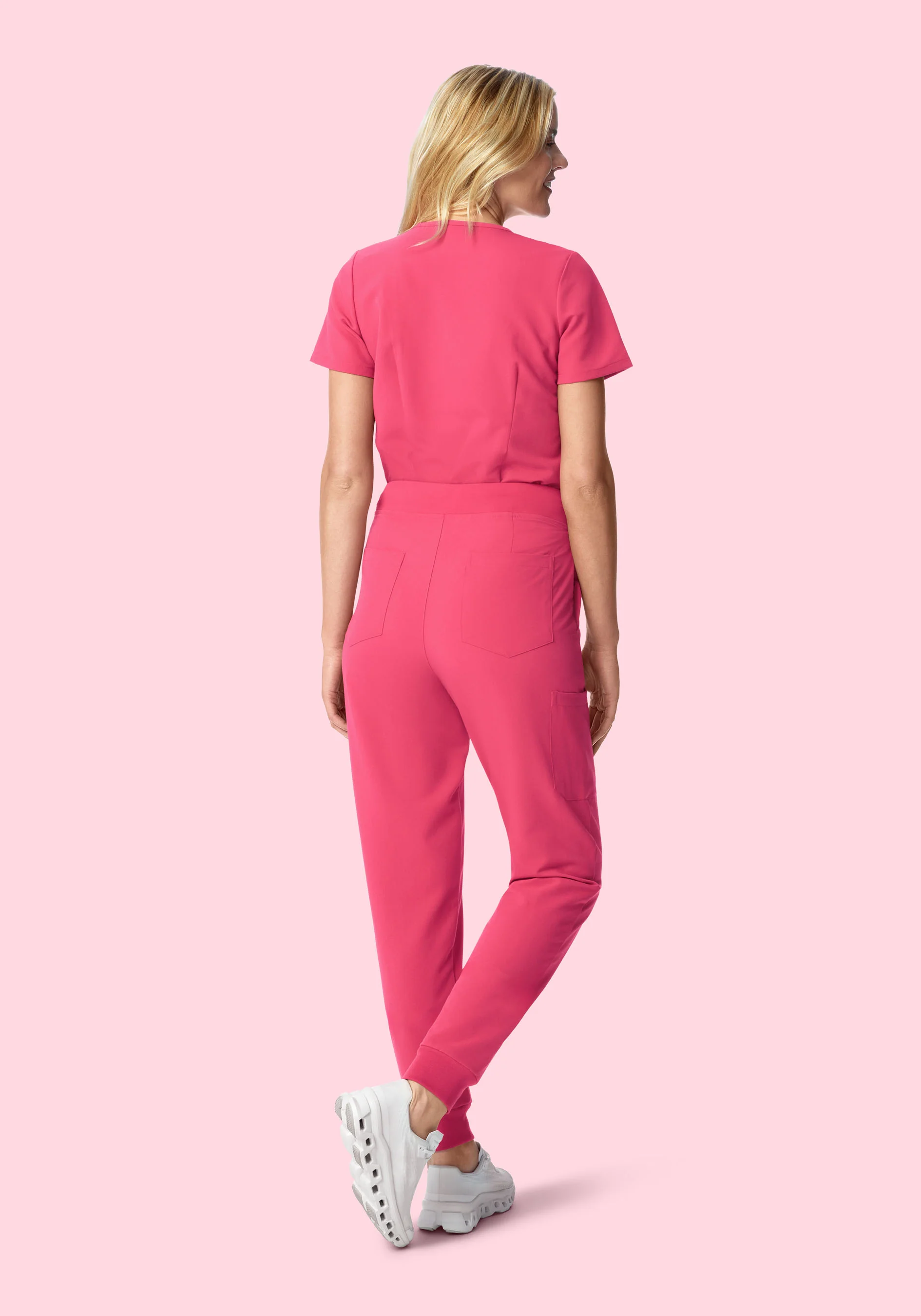 High Waisted Joggers Carmine - Image 4
