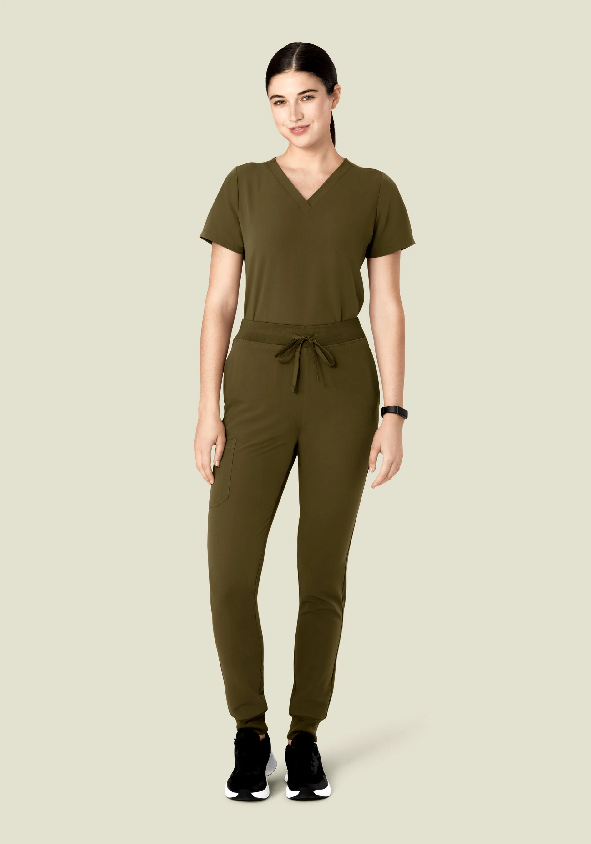 High Waisted Joggers Manzanilla - Image 4