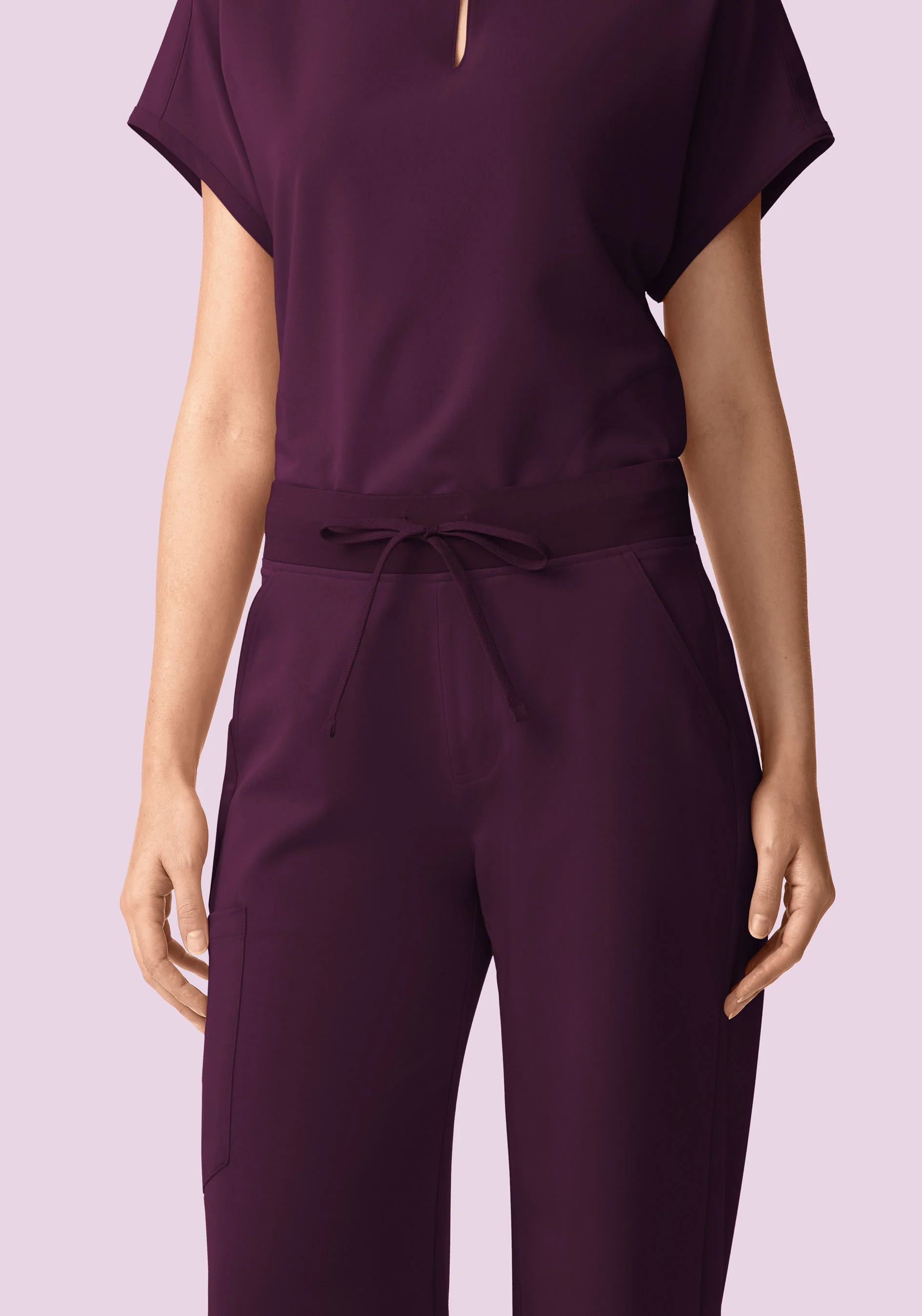 High Waisted Wide Leg Açaí - Image 3